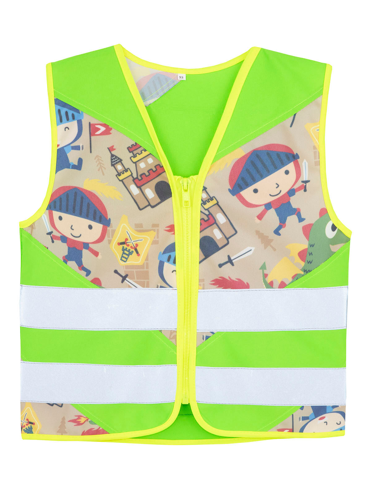 Children's Safety Vest Action Korntex Neon Green