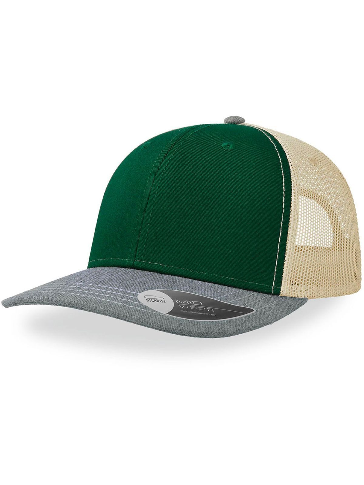 Sonic Atlantis Bottle Green-Grey Melange-Whit