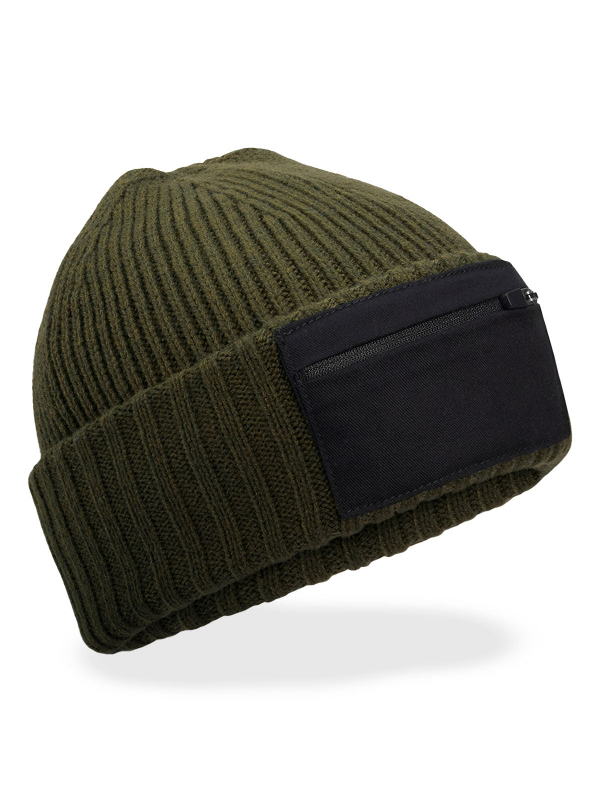 Zip Patch Beanie