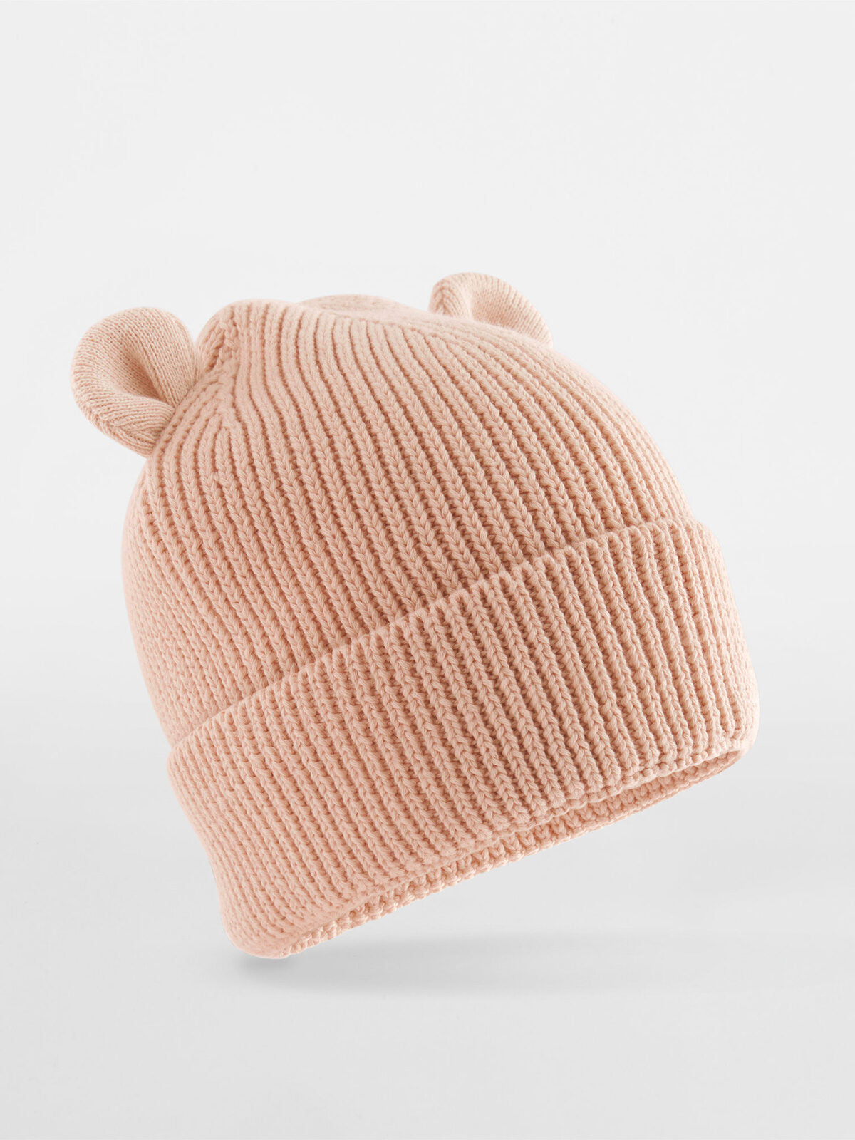 Berretto a forma di orsetto Beechfield Peach