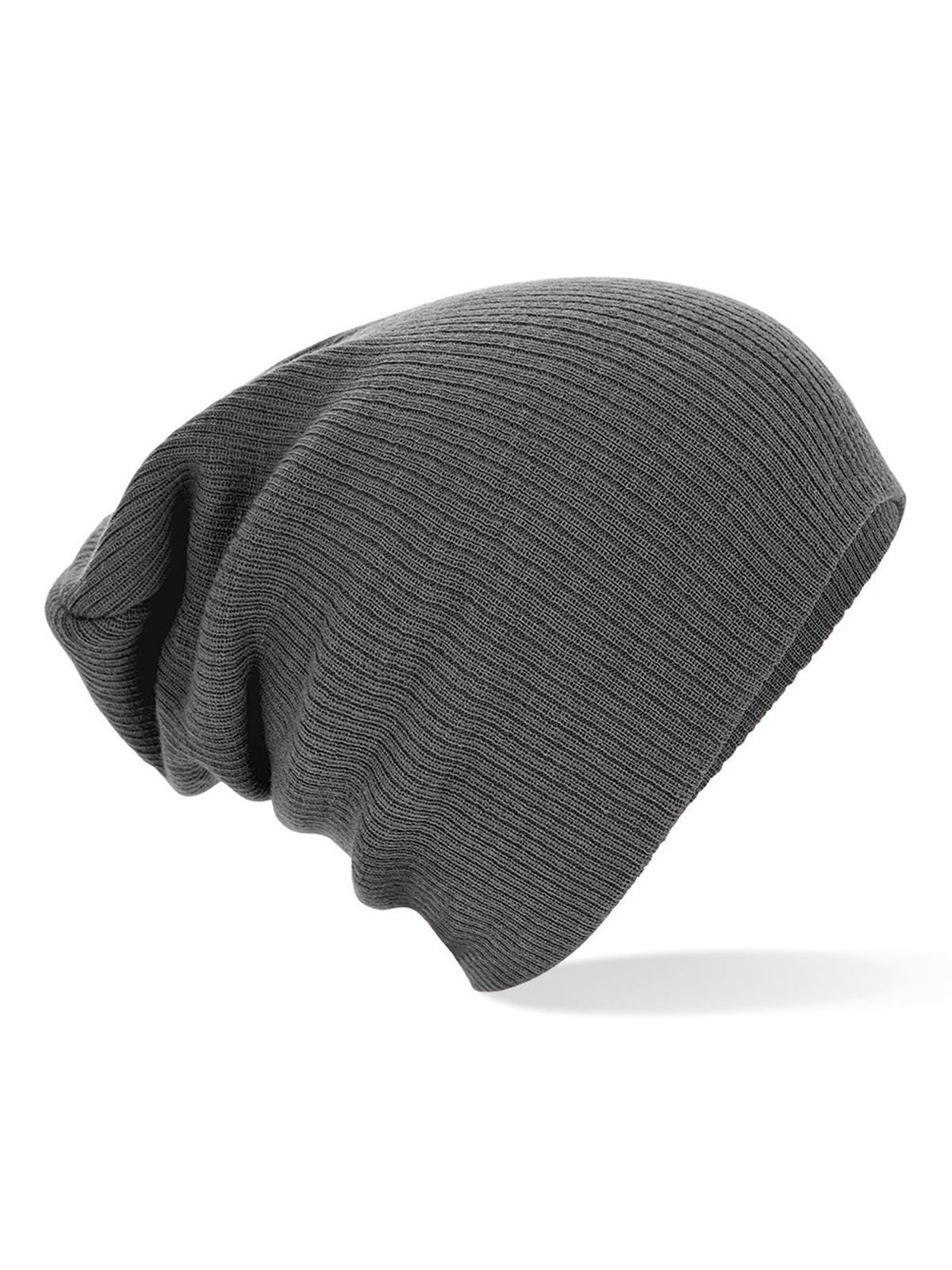 Slouch Beanie Beechfield Smoke Grey