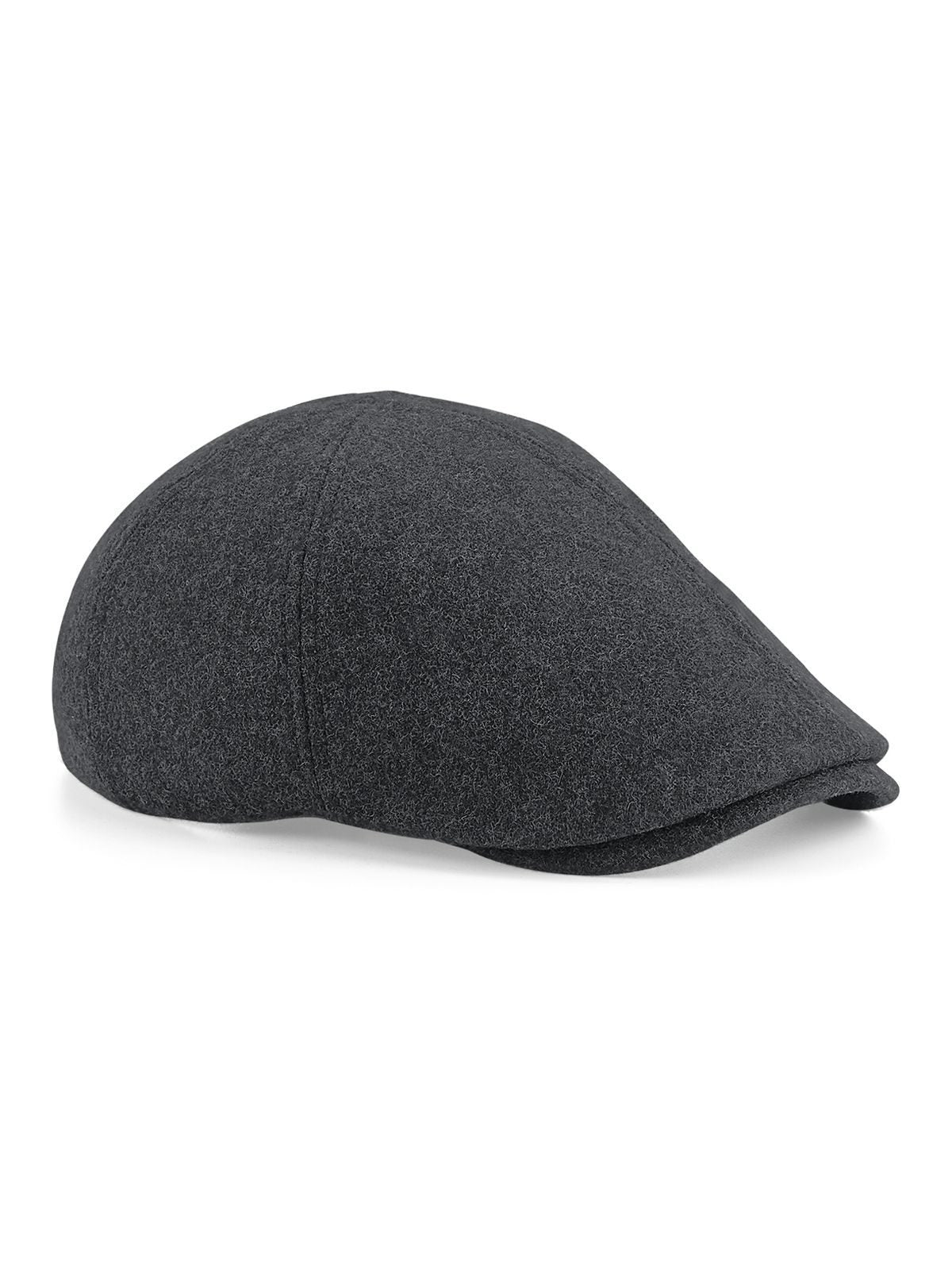 Melton Wool Ivy Cap Beechfield Charcoal Marl