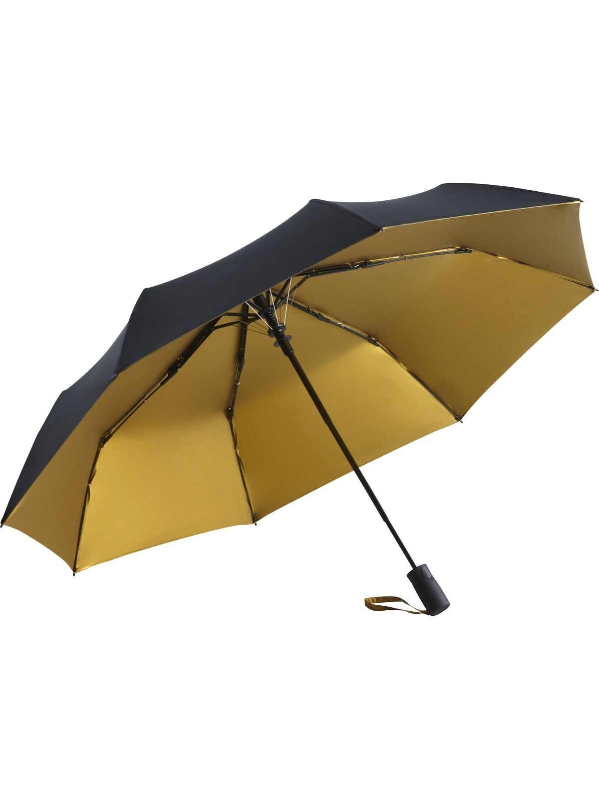 AC Mini umbrella FARE®-Dubleface FAre Black-Gold