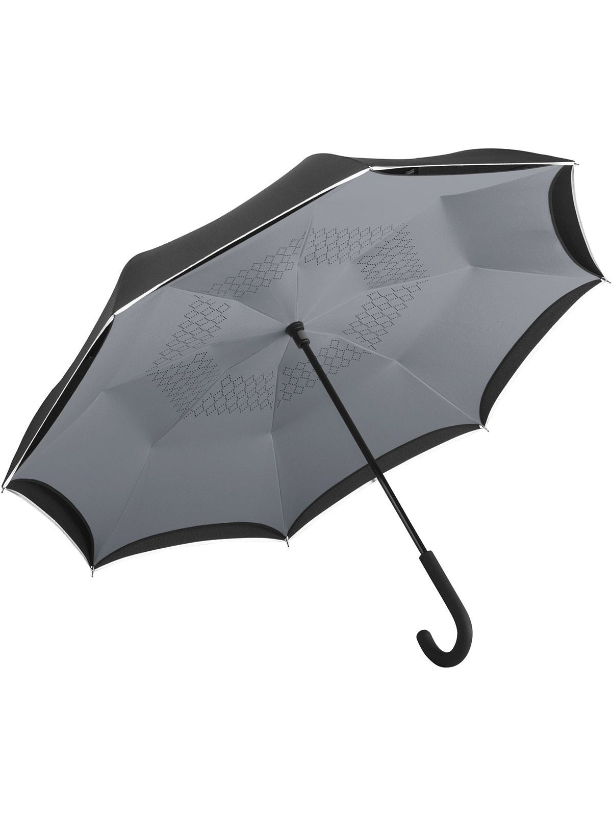 Regular umbrella FARE®-Contrary FAre Black-Grey Ws