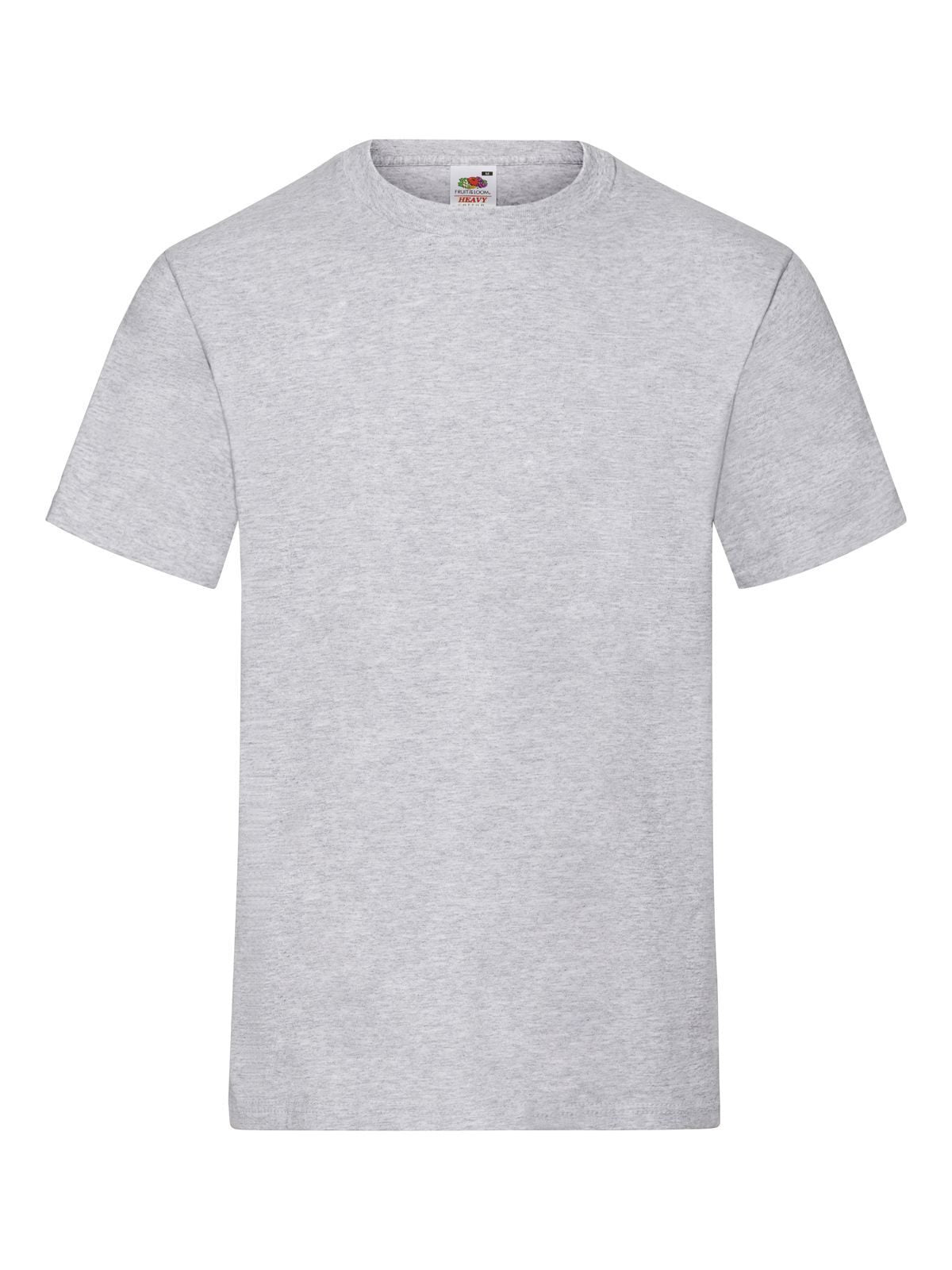 Heavy T Fruit of the Loom Heather Grey