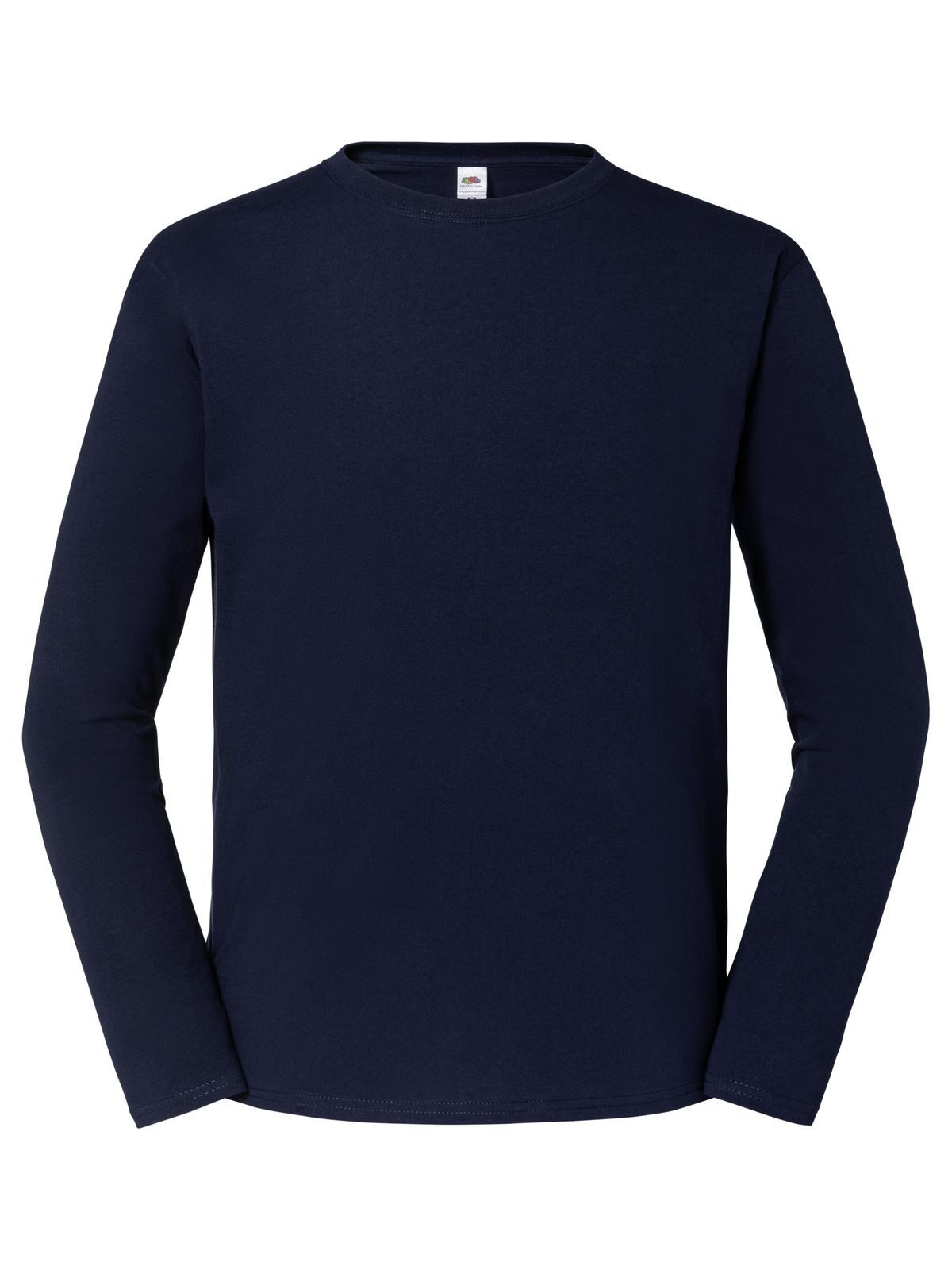 Iconic 195 Long Sleeve T Fruit of the Loom Deep Navy