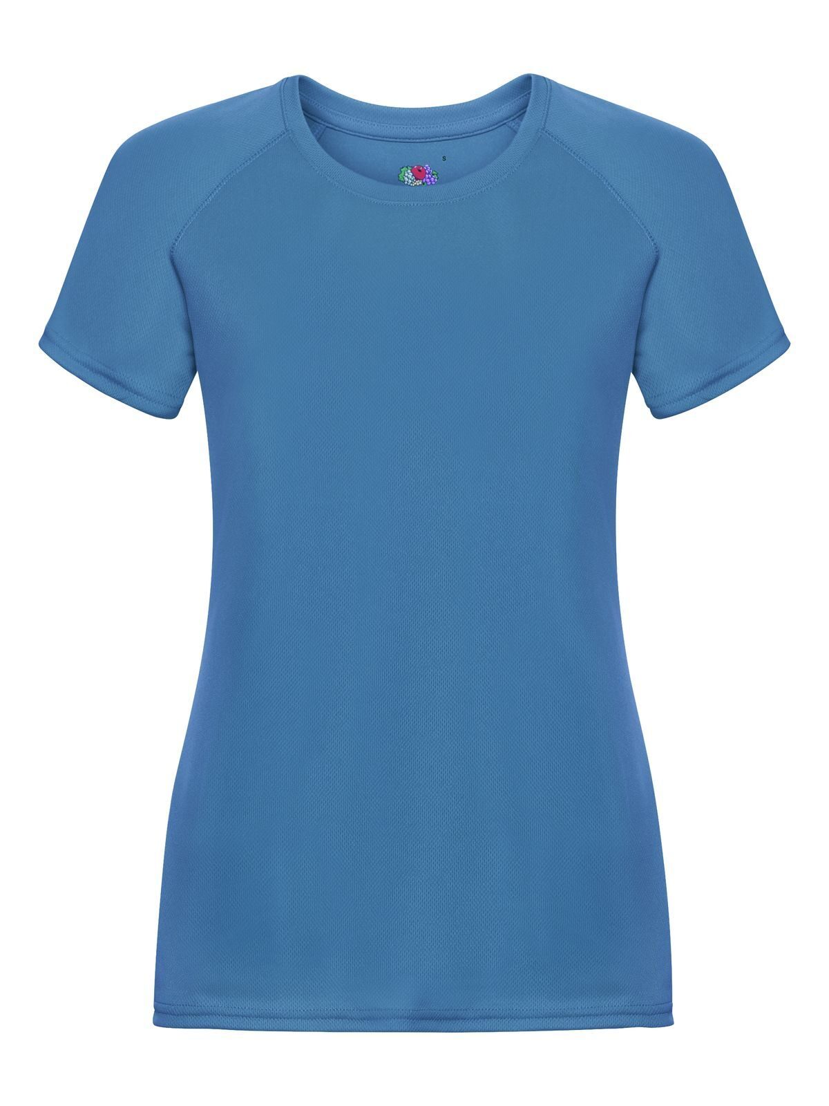 Ladies Performance T Fruit of the Loom Azure Blue