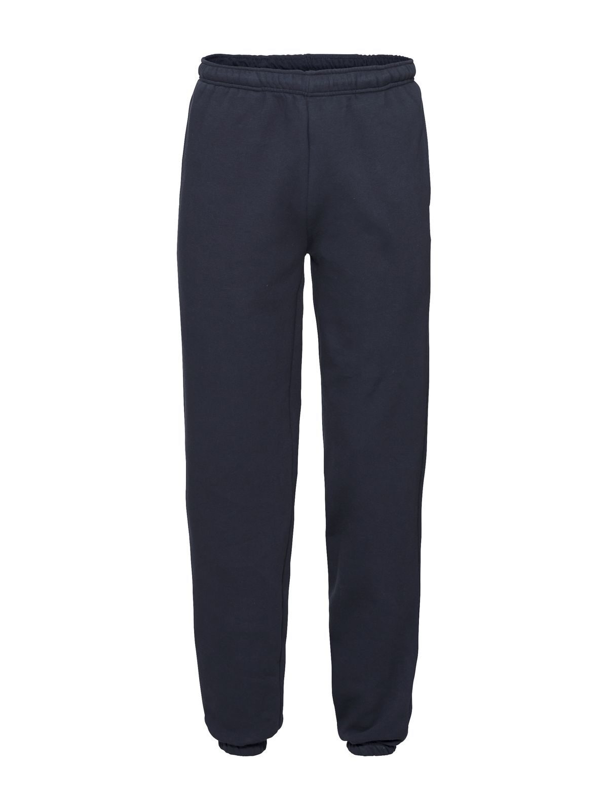 Premium Elasticated Cuff Jog Pants Fruit of the Loom Deep Navy