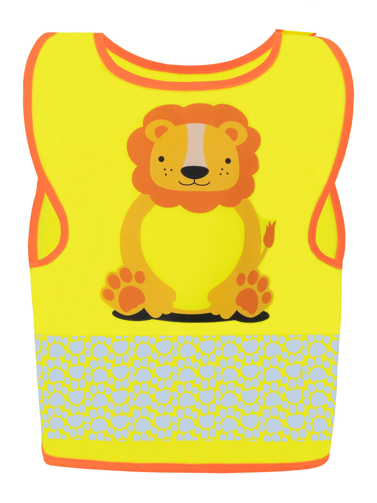 Children's Safety Vest Funtastic Wildlife Korntex Yellow