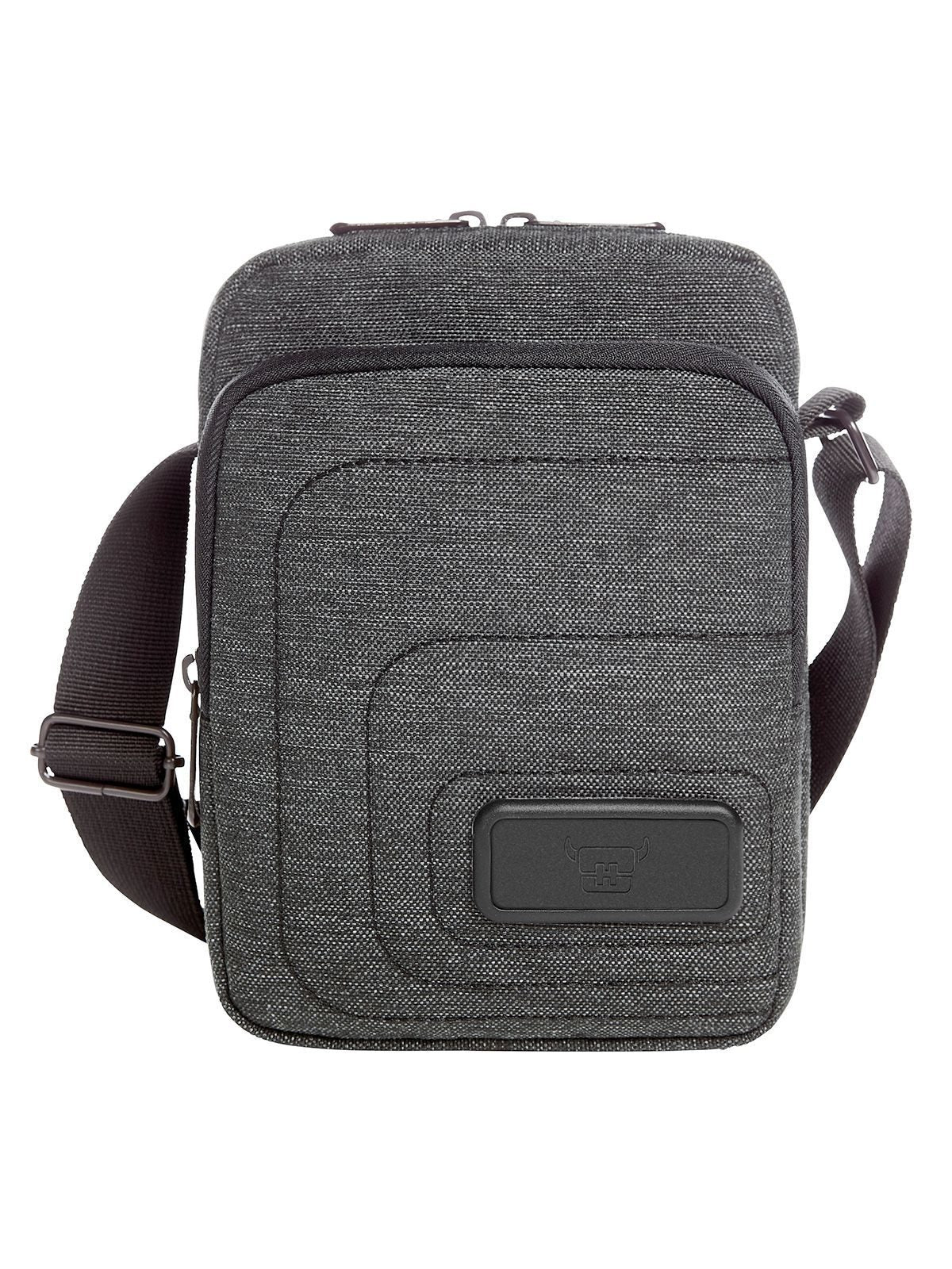 FRAME Cross bag Halfar Black-Grey Melange