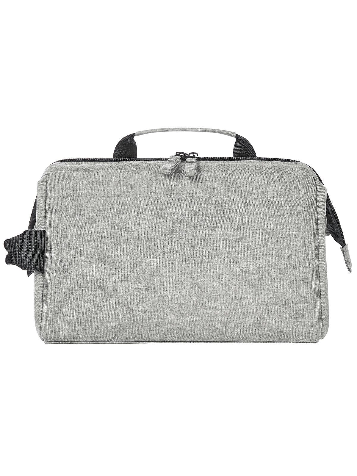 Zipper Bag CIRCLE Halfar Ash