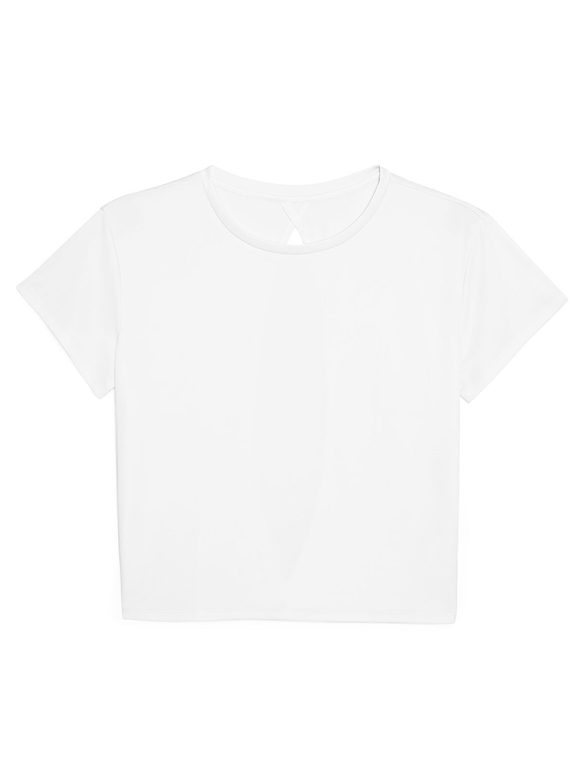 Women'S Open Back T Just Cool by AWDis White