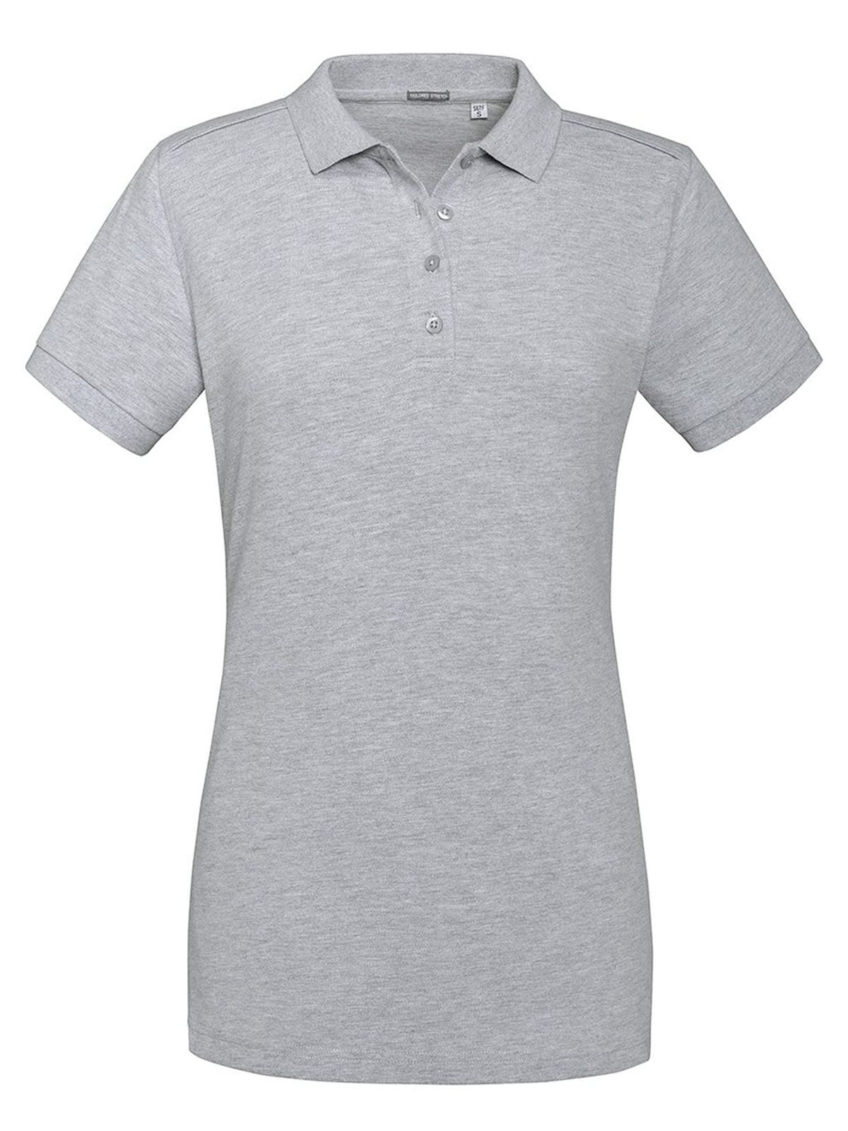 Ladies' Tailored Stretch Polo Russell Light Oxford