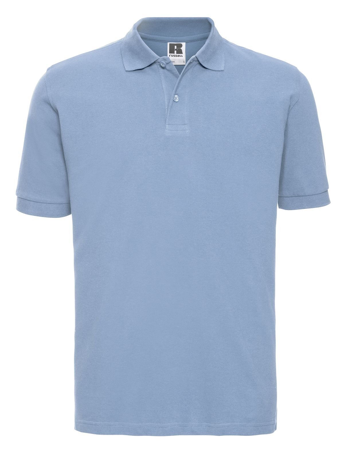 Men's Classic Cotton Polo Russell Sky