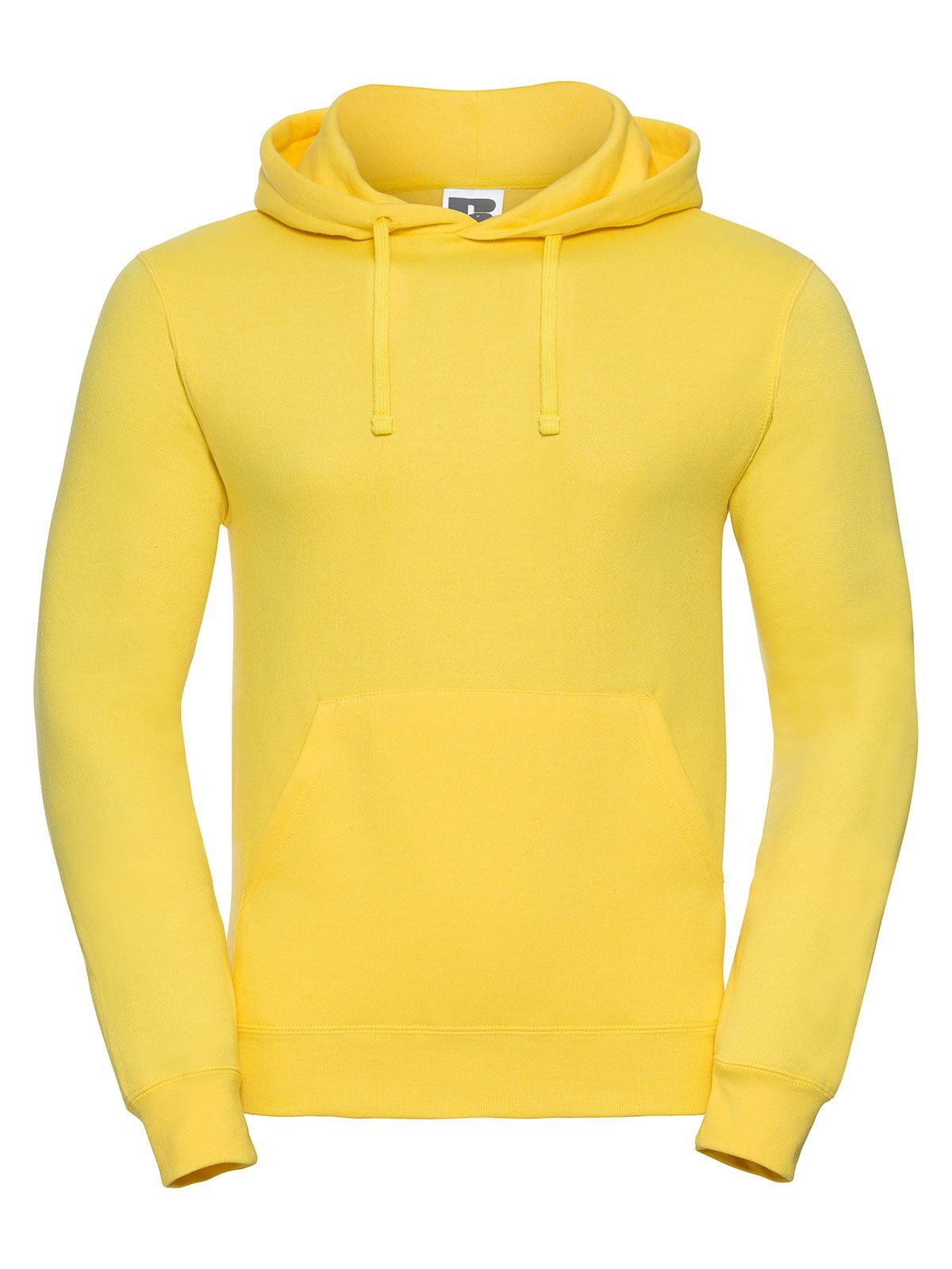 Adults' Hooded Sweatshirt Russell Yellow