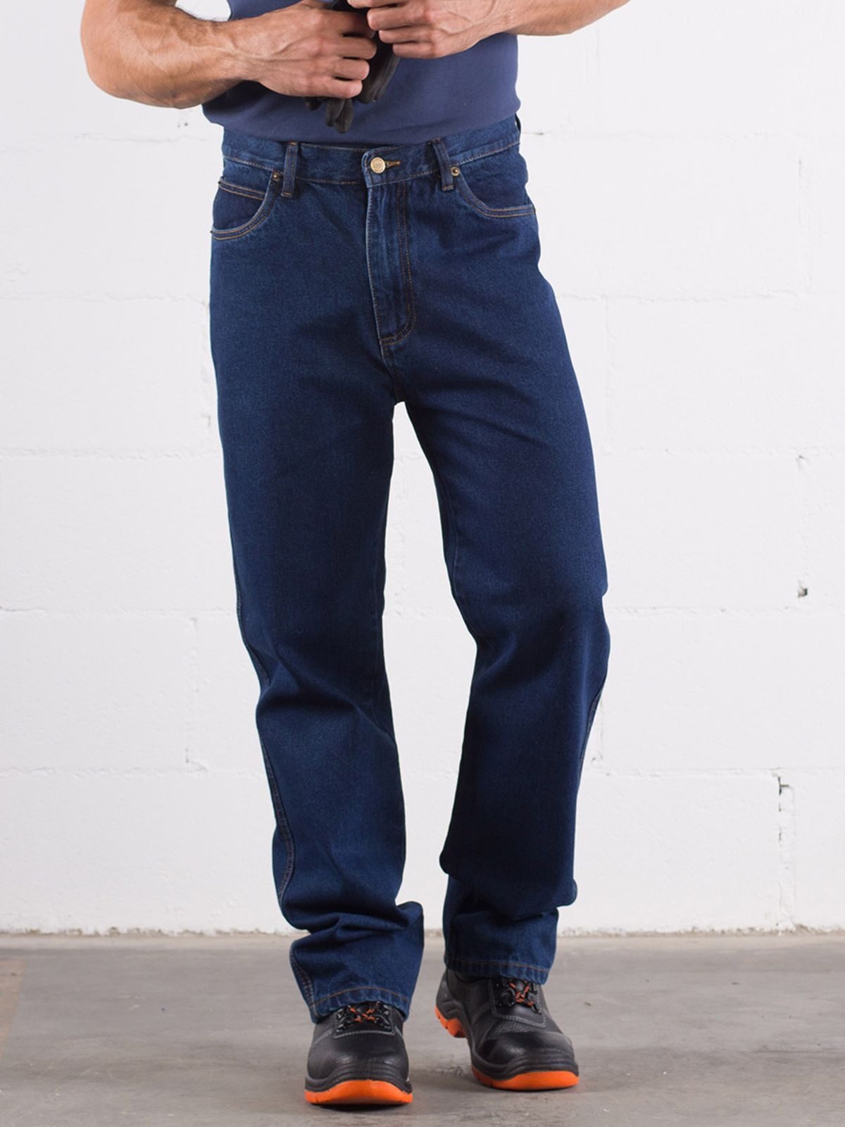 Jeans da lavoro 5 tasche Good Jeans Blue