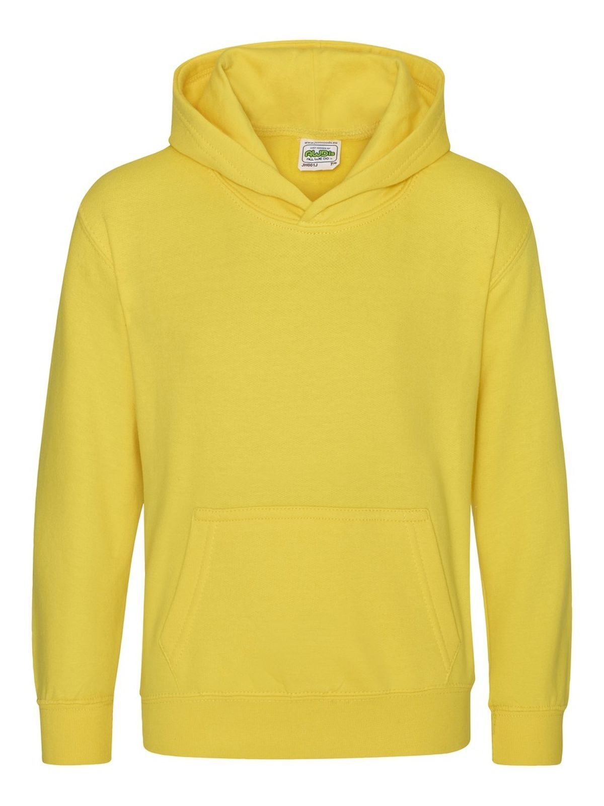Kids Hoodie Just Hoods by AWDis Sun Yellow