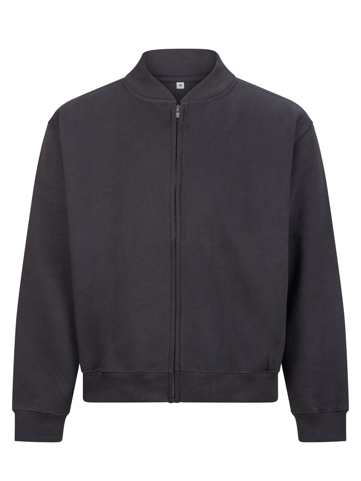 Signature Heavyweight Bomber Sweat Just Hoods by AWDis Solid Charcoal