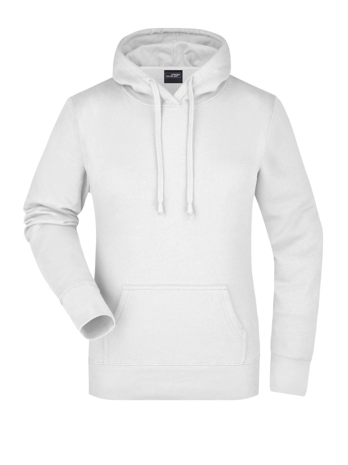 Ladies' Hooded Sweat Daiber White