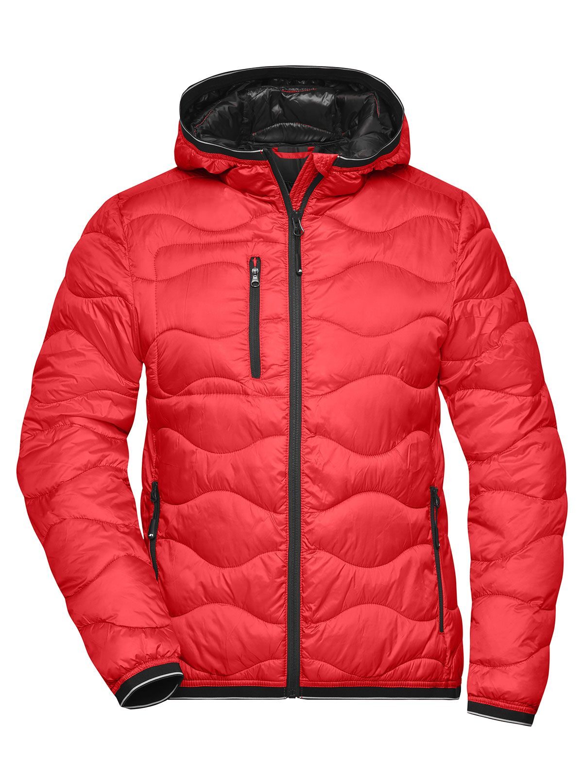 Ladies' Padded Jacket Daiber Red/Black