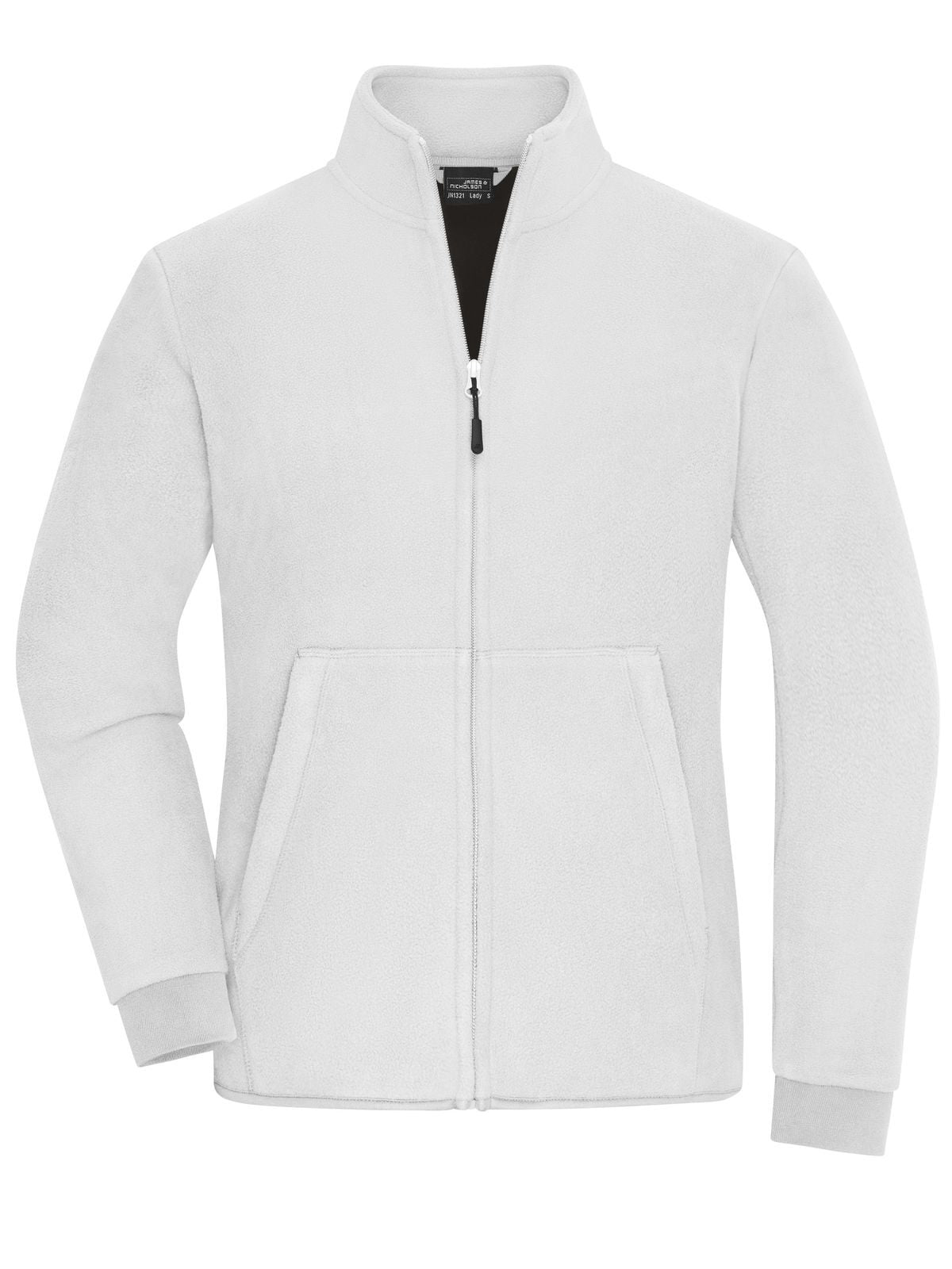 Ladies' Bonded Fleece Jacket Daiber White/Dark-Grey