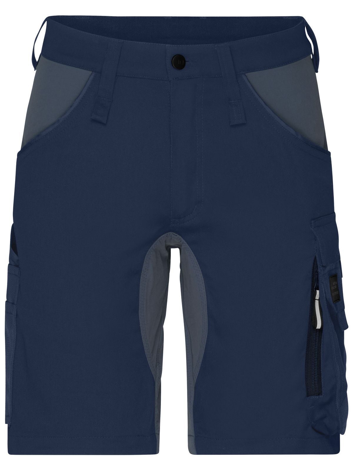 Workwear Stretch Bermuda-Slim Line Daiber Navy/Carbon