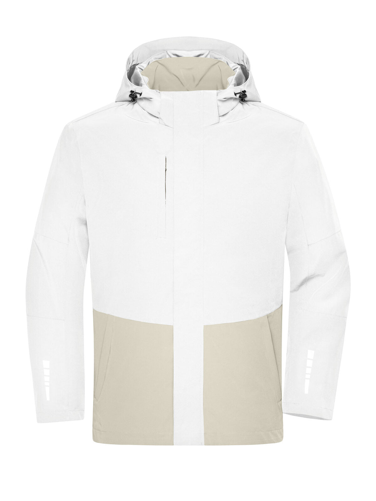 Workwear Hardshell Rainjacket Daiber White/Cement