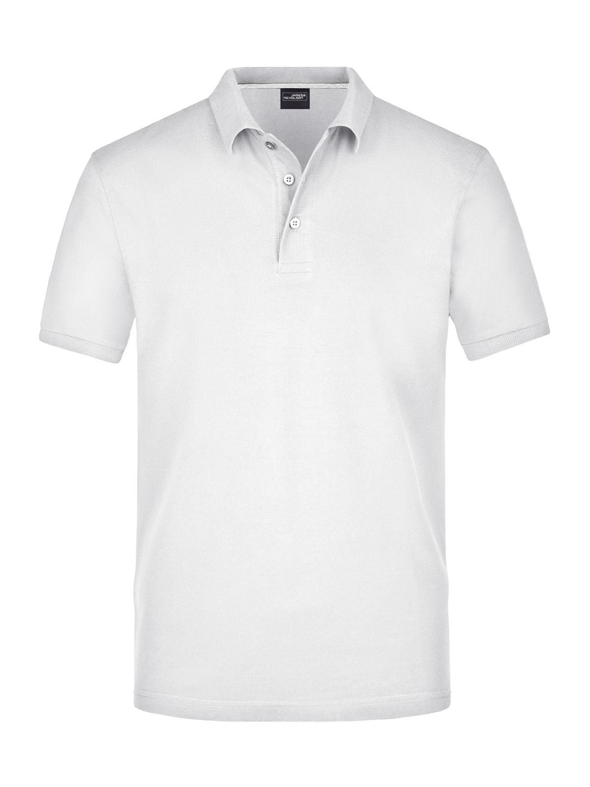 Men's Pima Polo Daiber White