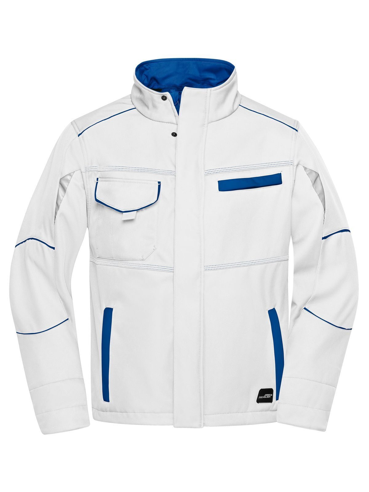 Workwear Softshell Jacket - Color Daiber White/Royal