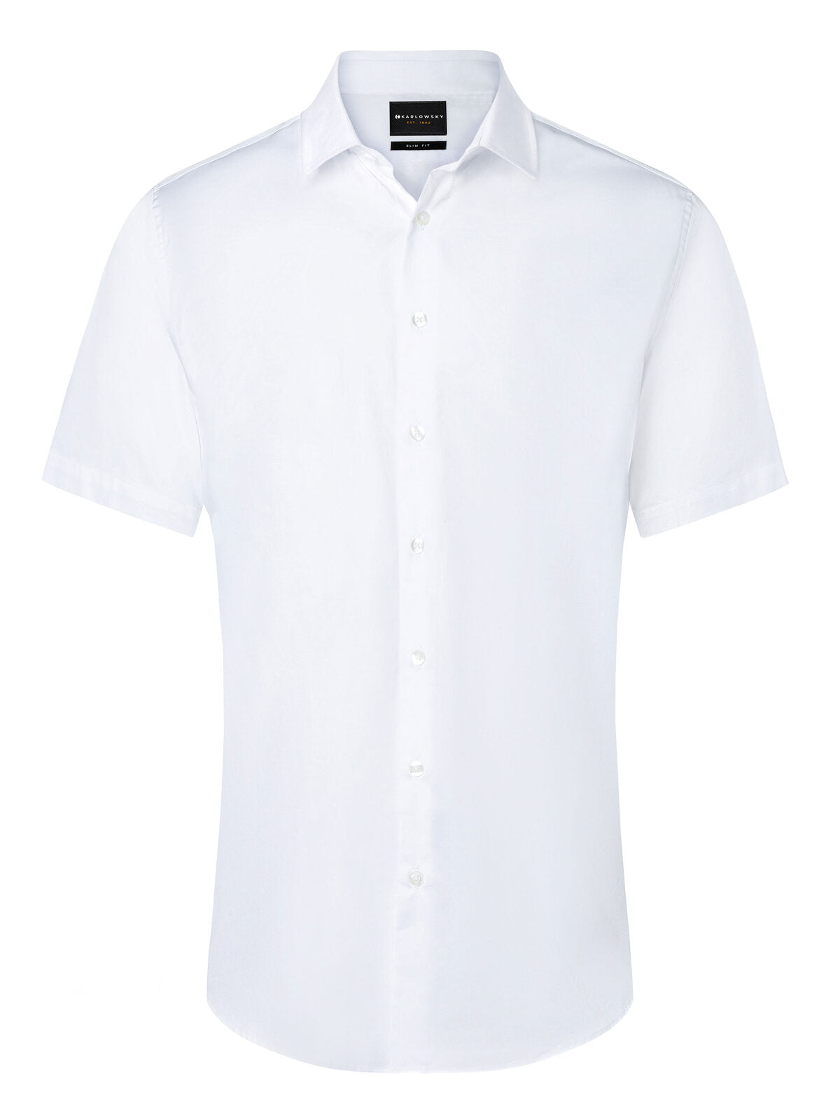 Men's Short Sleeve Shirt Karlowsky White