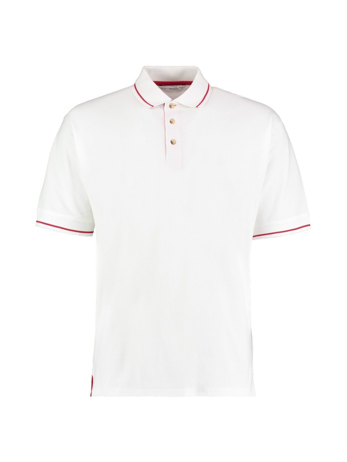 Men's St. Mellion Polo uomo Kustom Kit White/Red