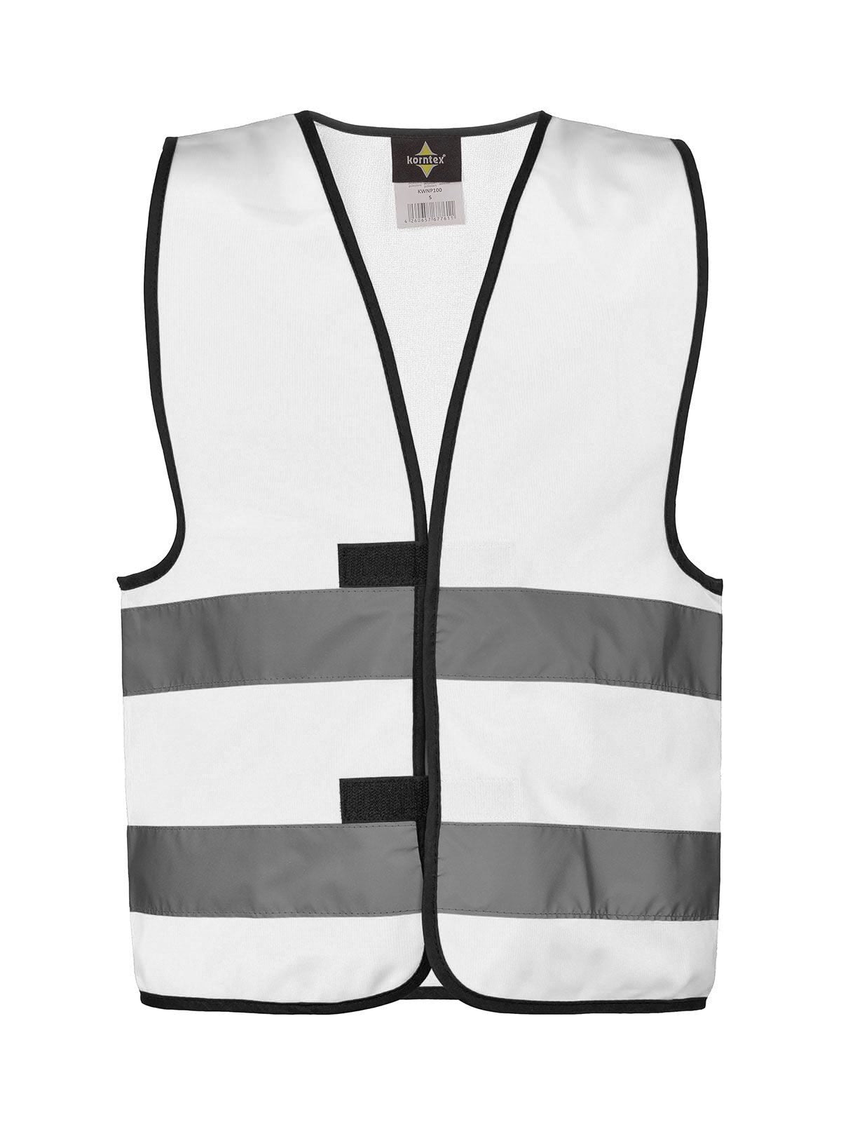 Safety Vest For Kids Korntex White