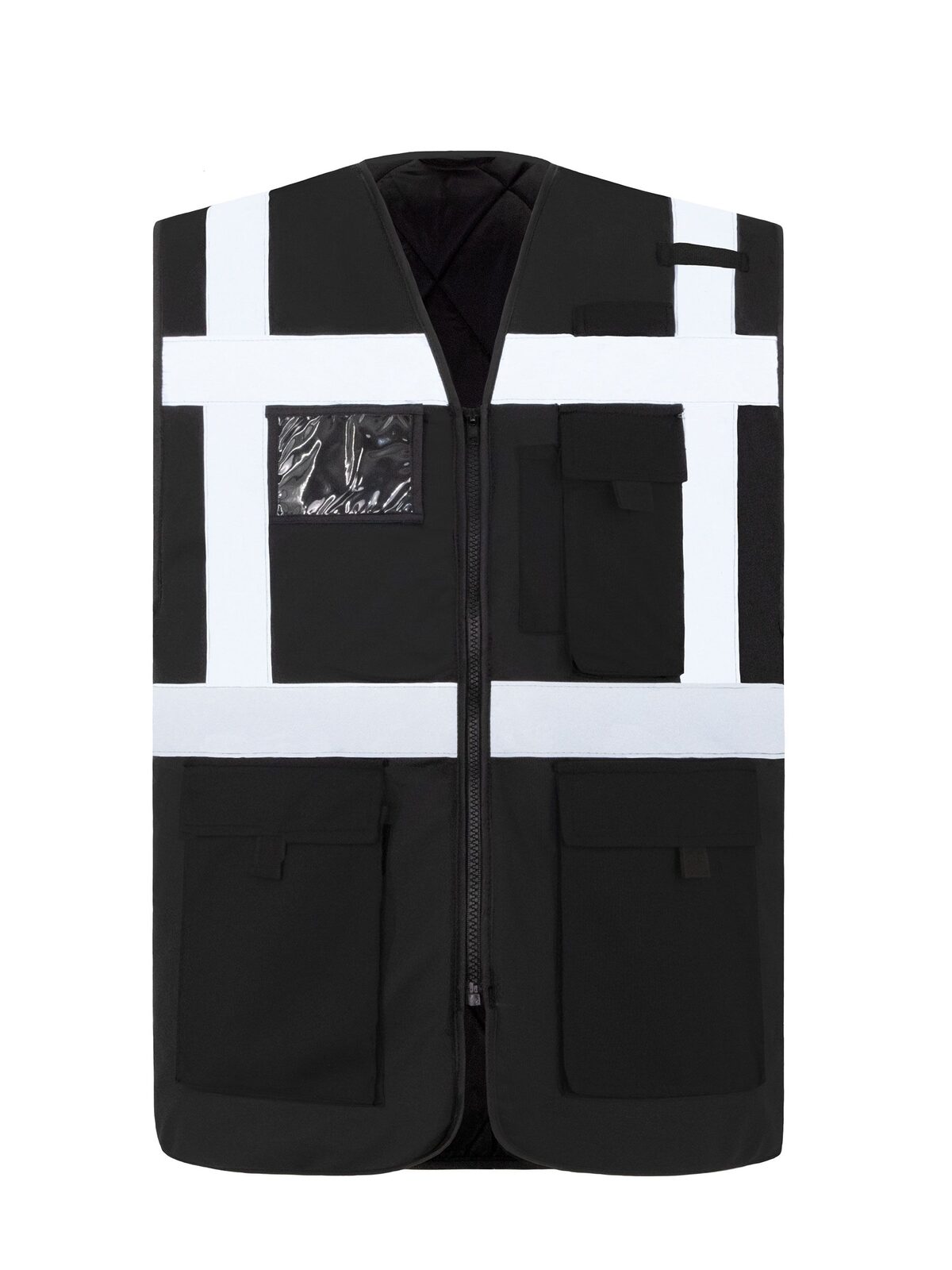 Padded Comf . Exec. Safety Vest "Wismar" Korntex Black