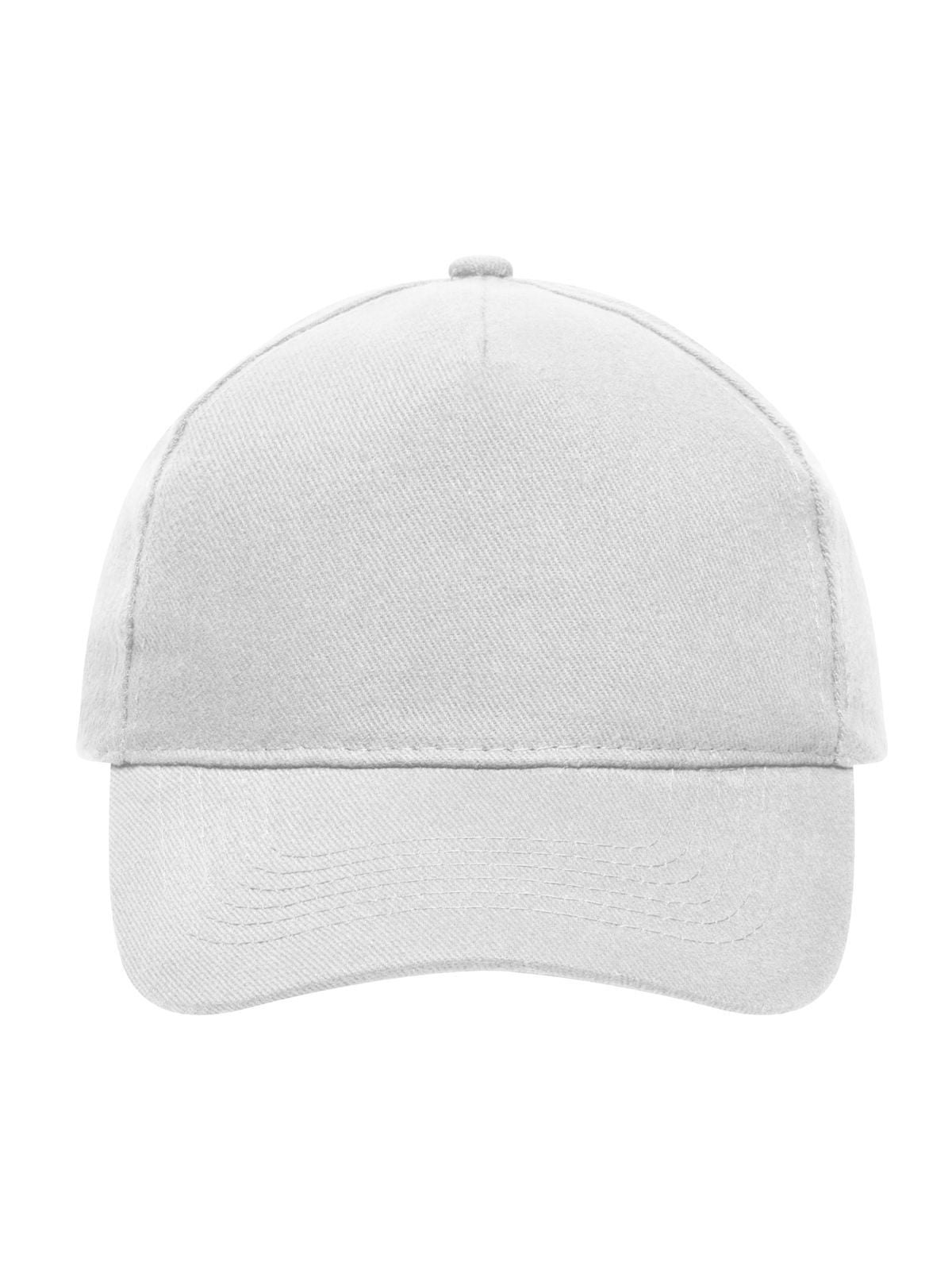5 Panel Cap Heavy Cotton Daiber White