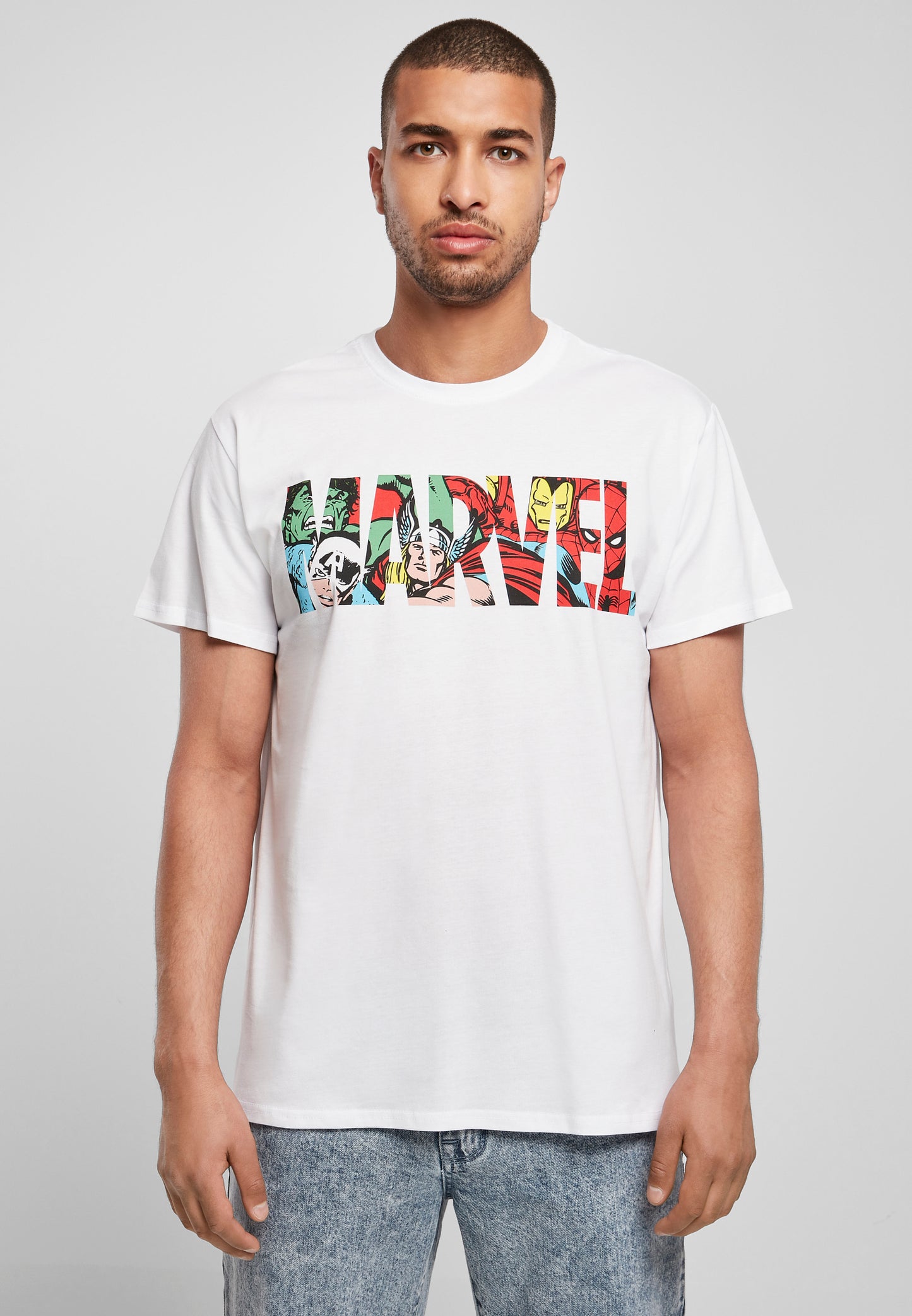 Marvel Logo Character Tee