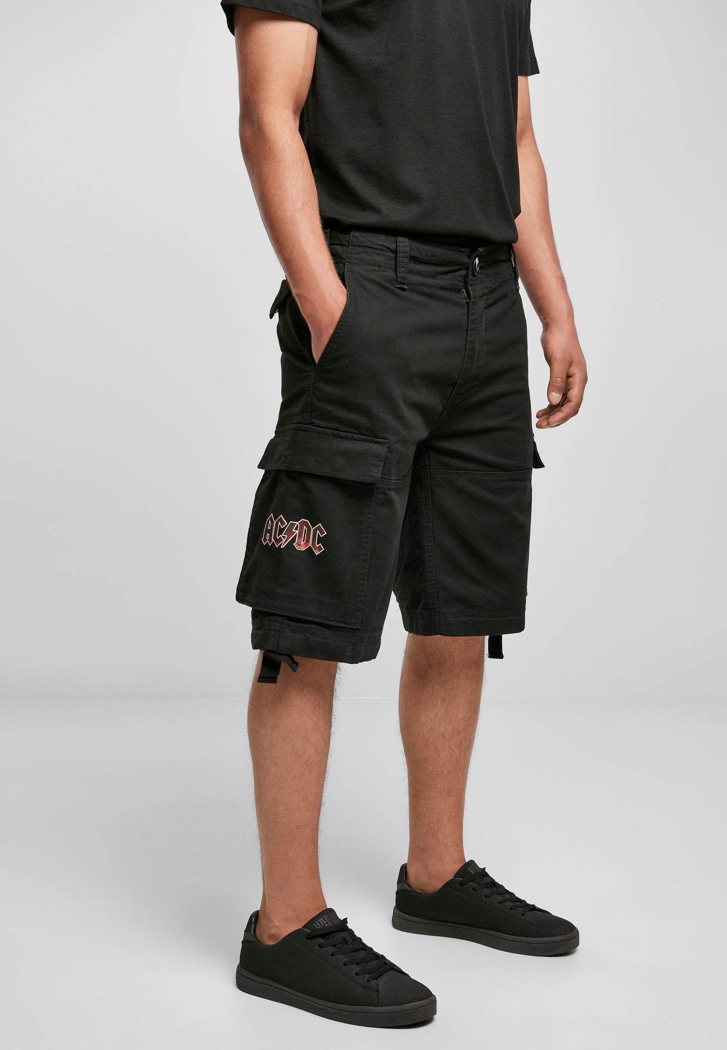 ACDC Logo Vintage Shorts