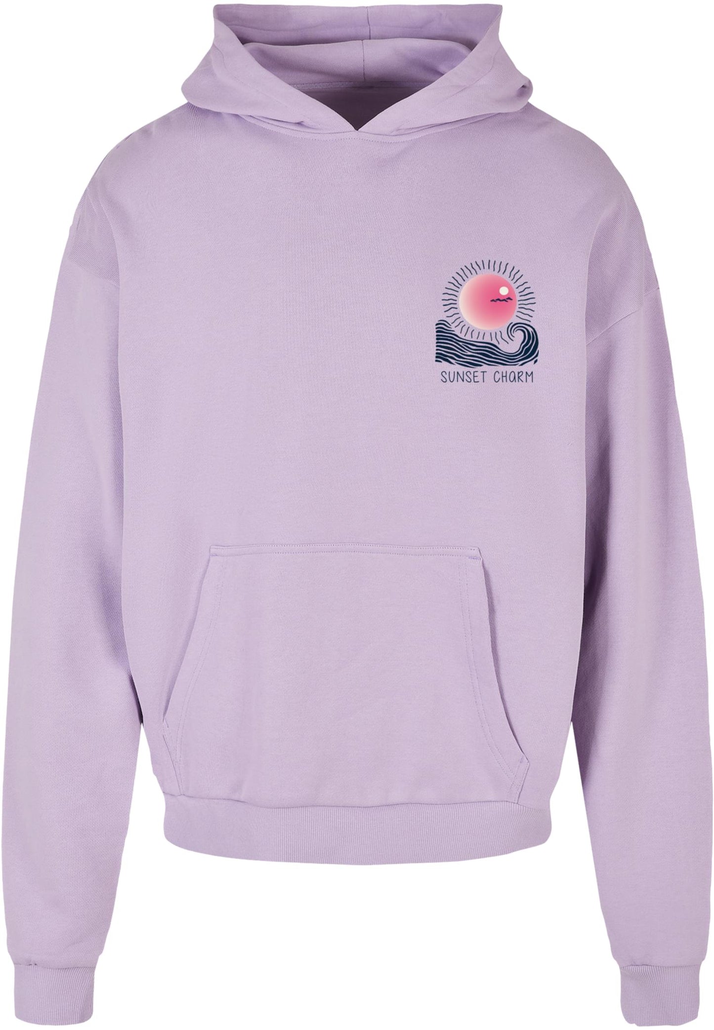 Sunset Charm Oversized Hoody