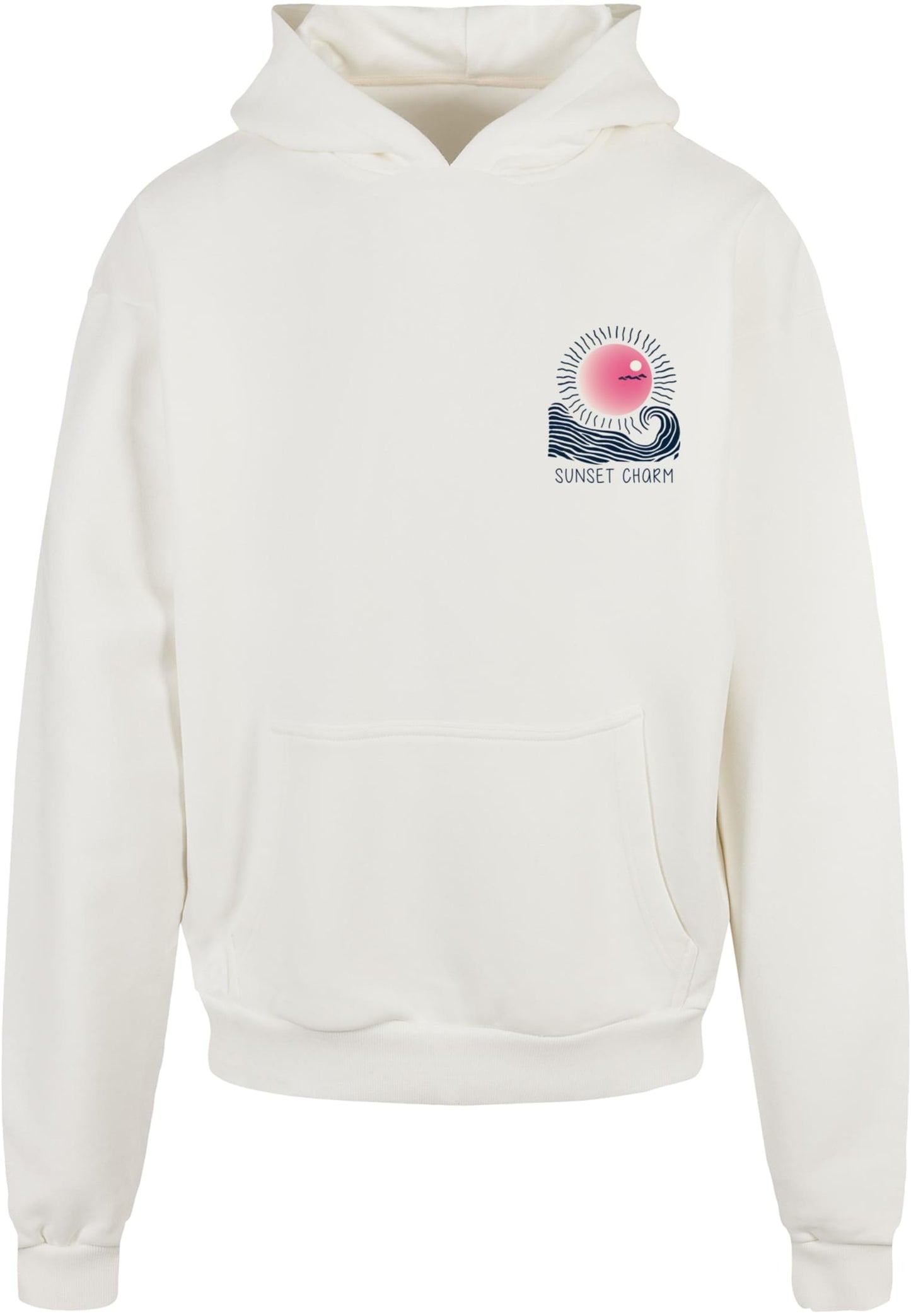 Sunset Charm Oversized Hoody
