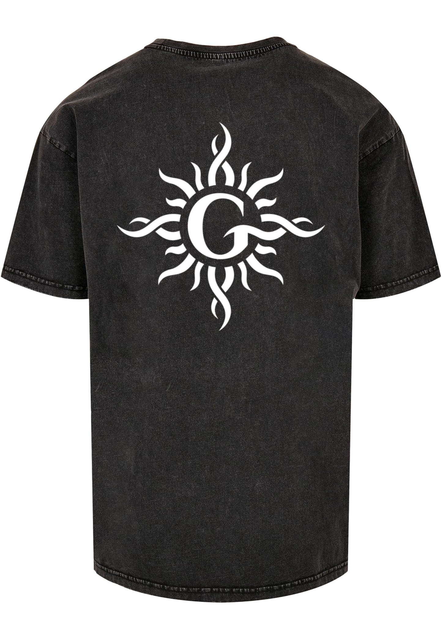 Godsmack - Lunar Phases Acid Washed Oversize Tee