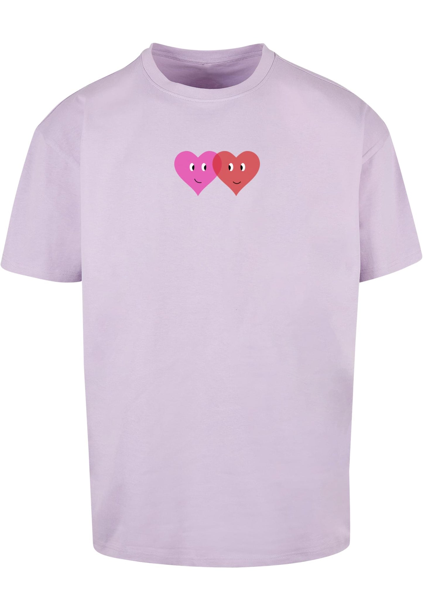 Hugs & Love - Two Hearts Heavy Oversize Tee
