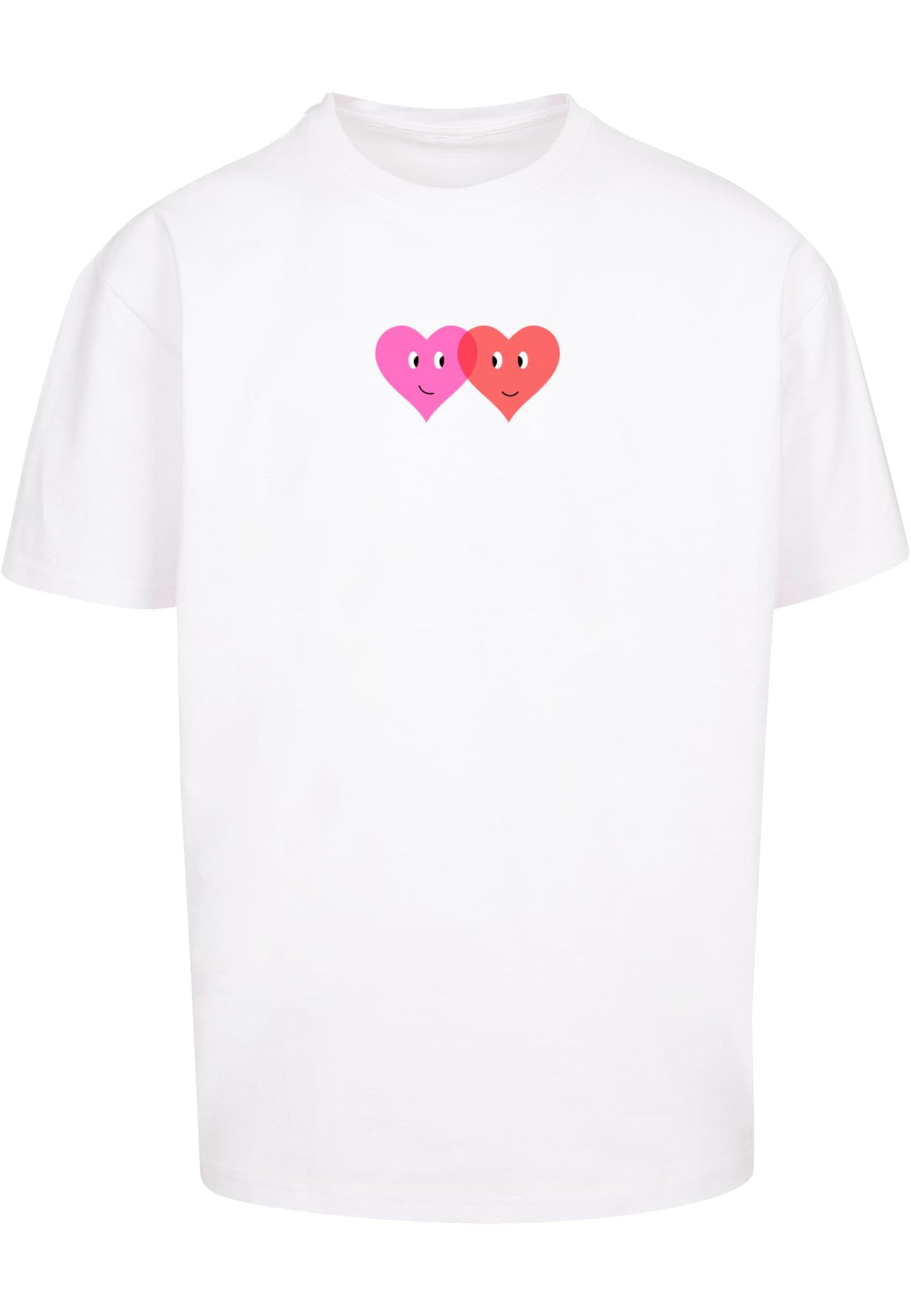 Hugs & Love - Two Hearts Heavy Oversize Tee
