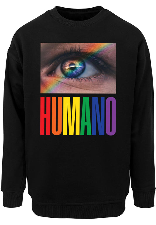 Hugs & Love - Human Rainbow Sweat Crewneck