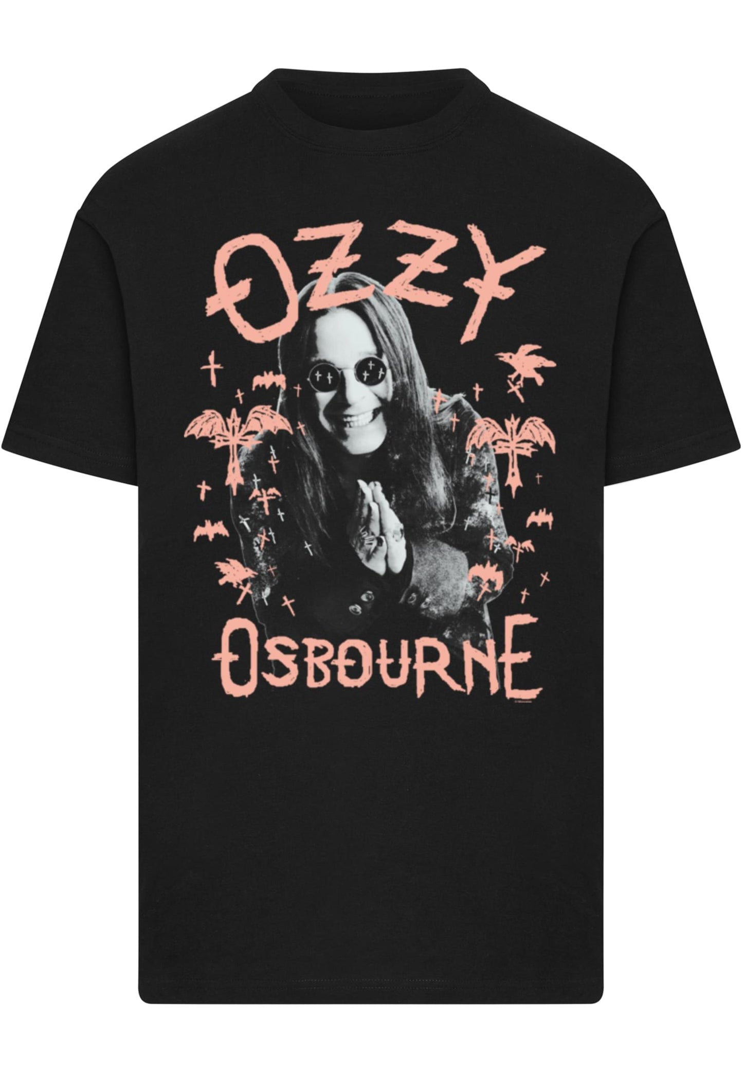 Ozzy Osbourne - Pink Bat T-Shirt