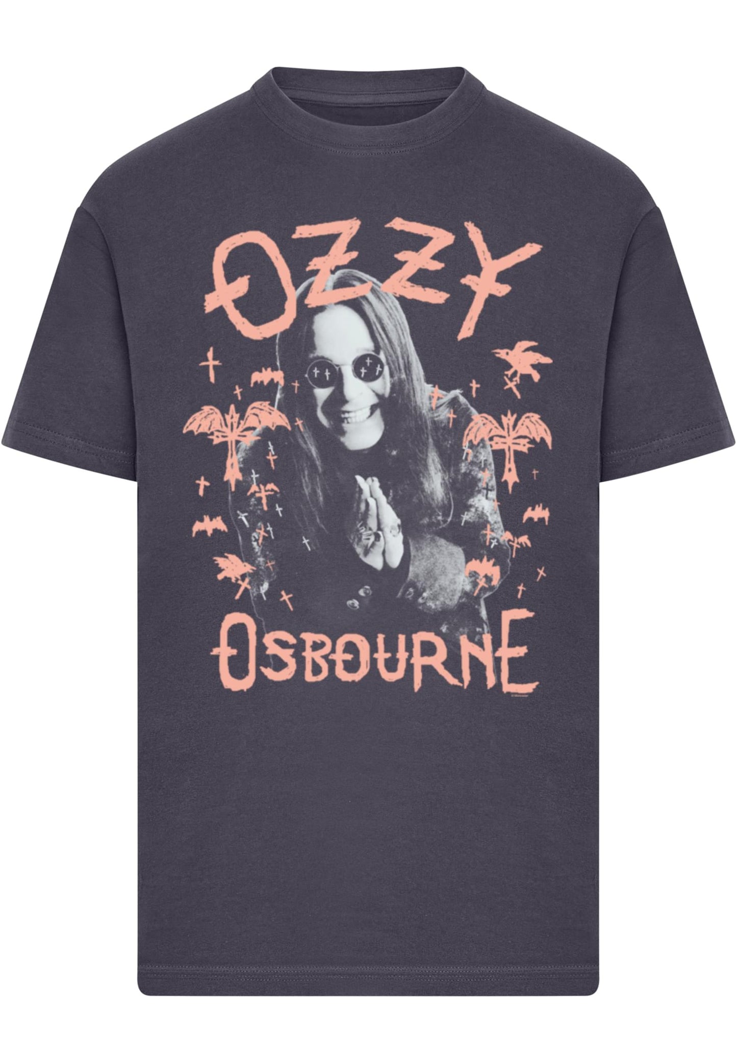Ozzy Osbourne - Pink Bat T-Shirt