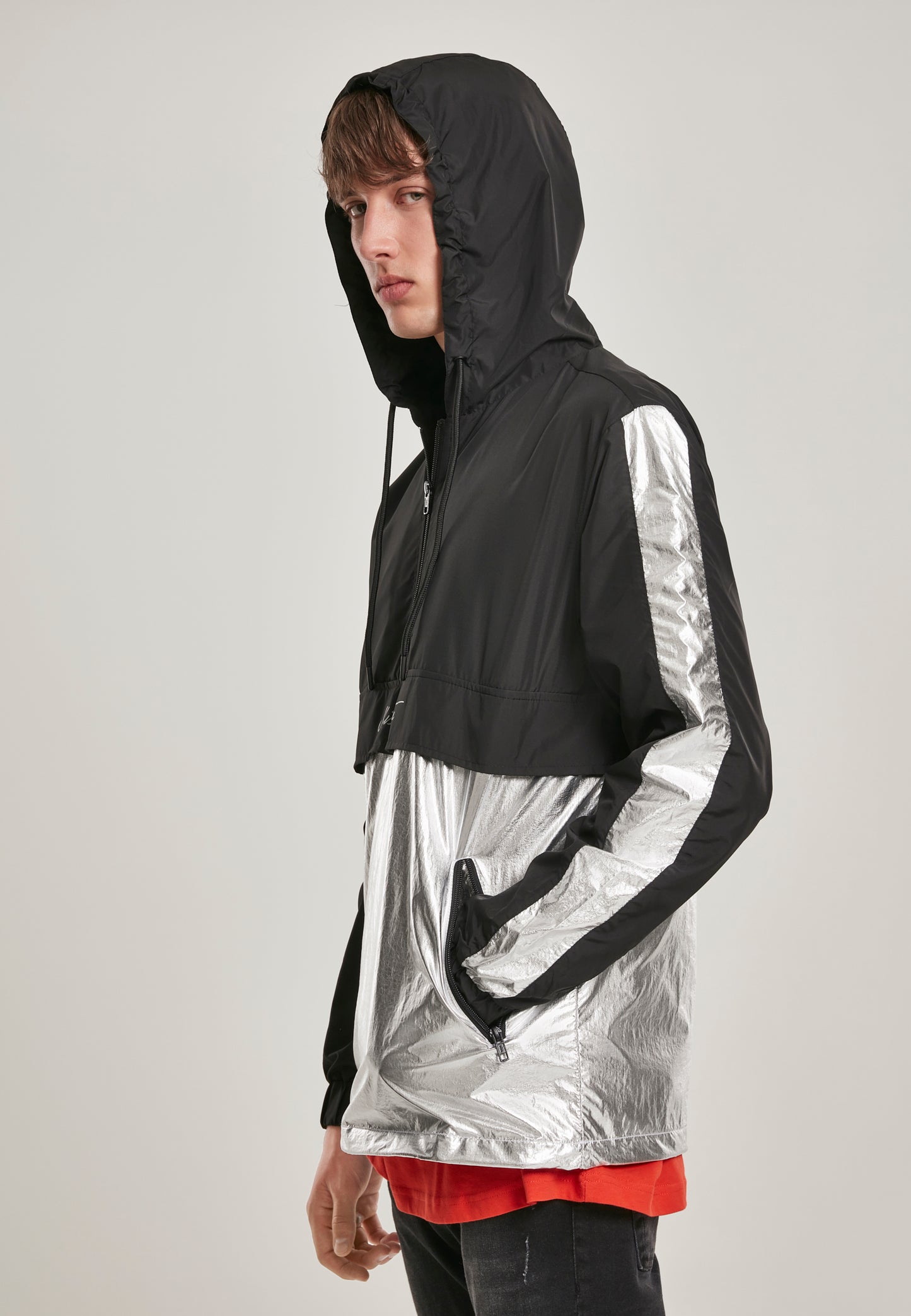 Reflective Mister Tee Windbreaker