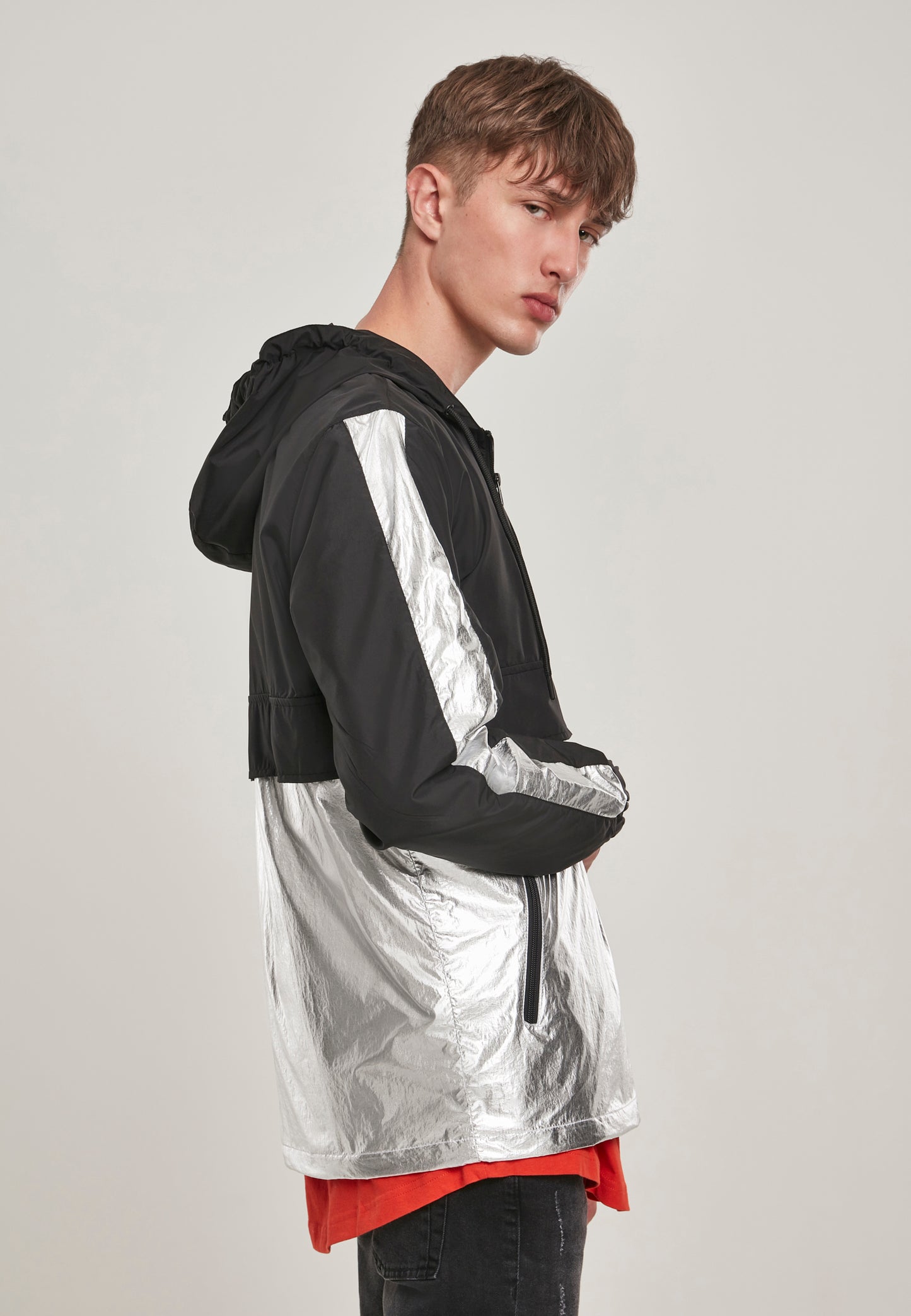 Reflective Mister Tee Windbreaker