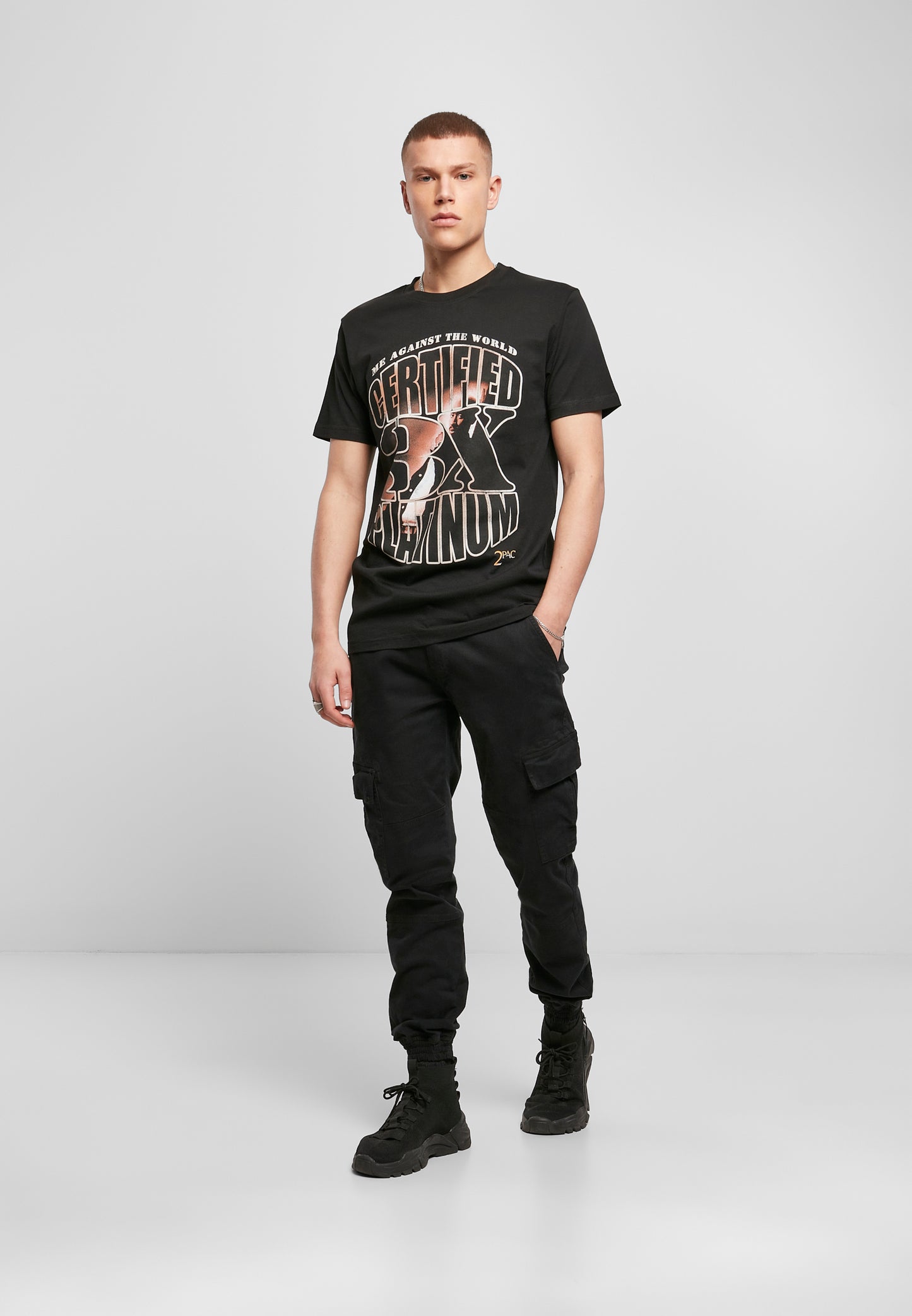 Tupac Me Against the World Platinium Tee