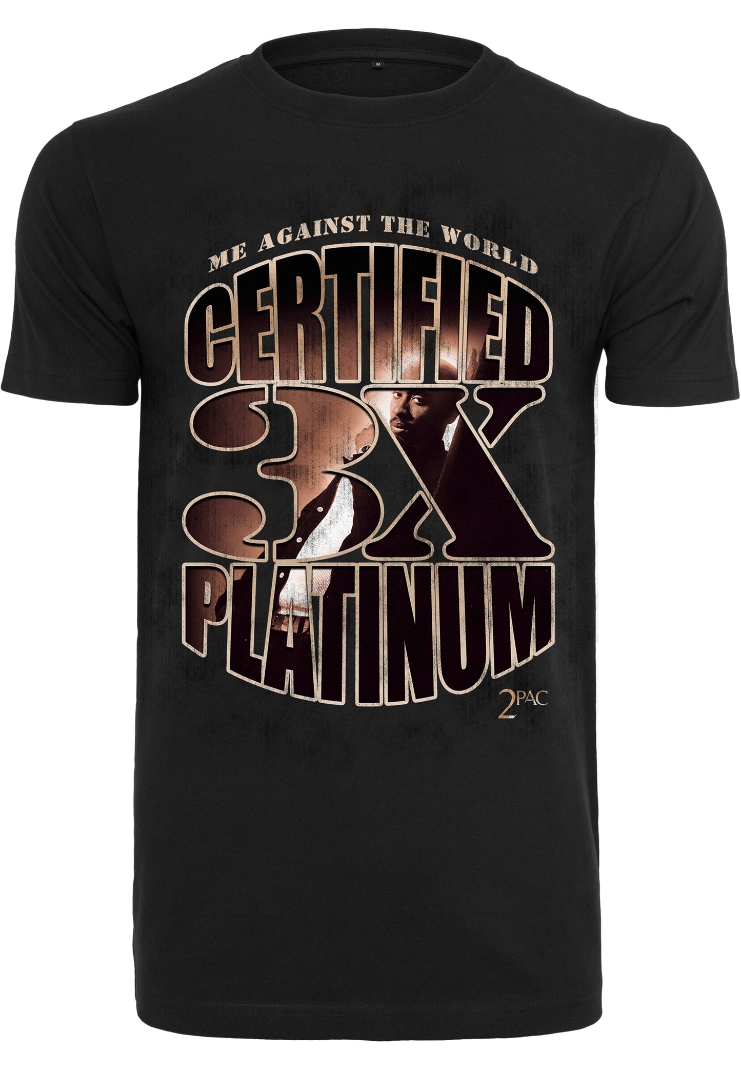 Tupac Me Against the World Platinium Tee