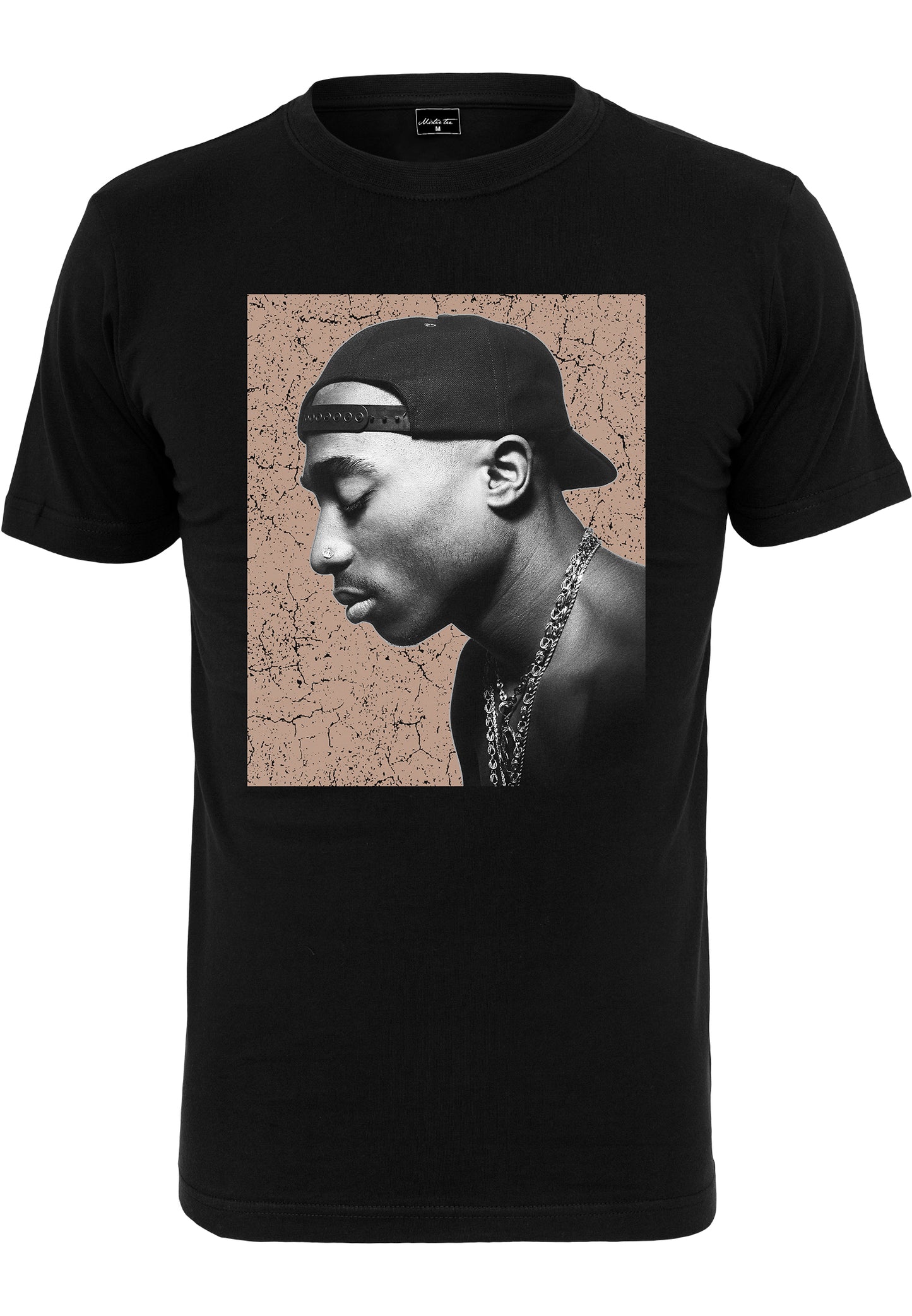 Tupac Cracked Background Tee