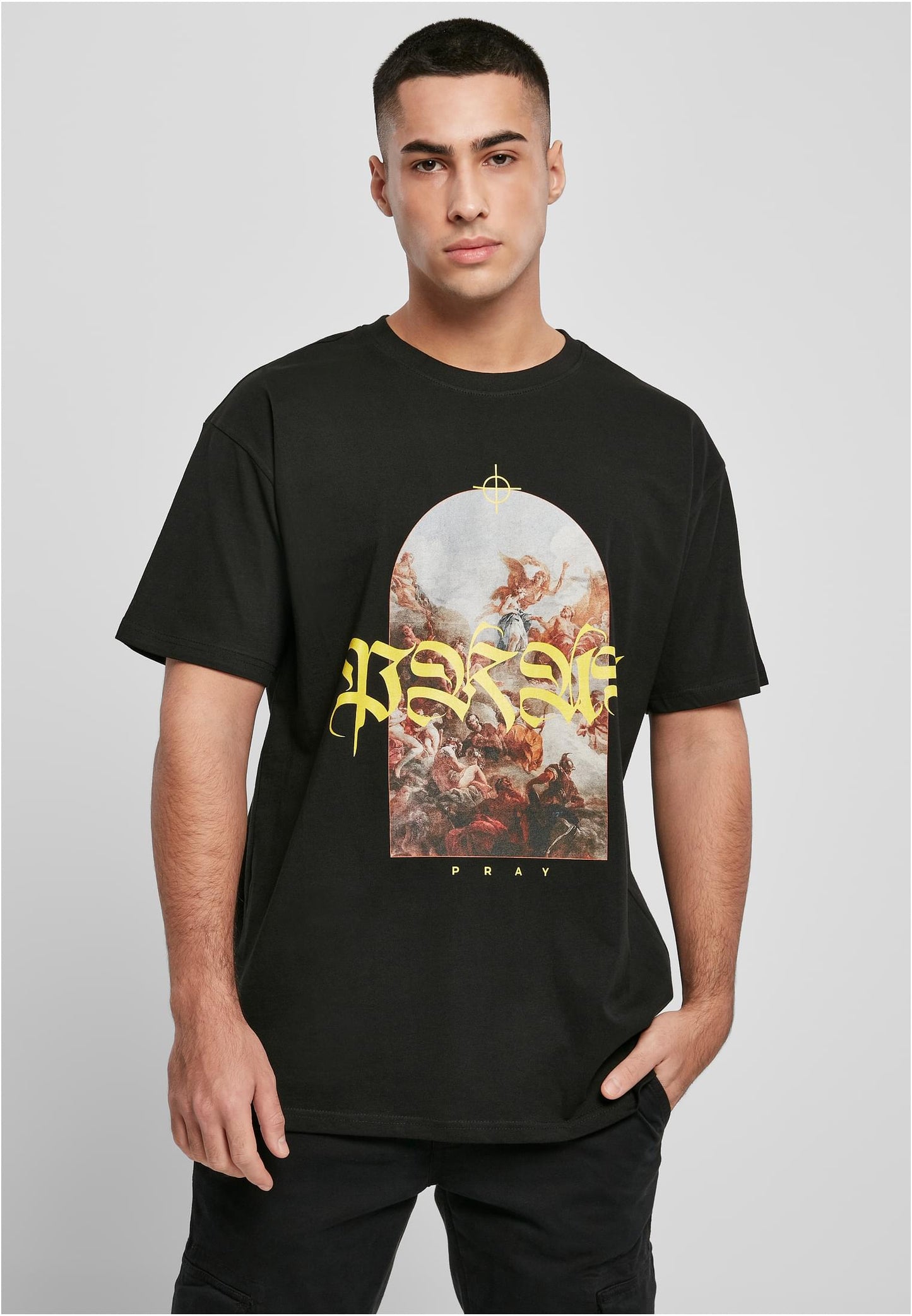 Pray Painting Oversize Tee